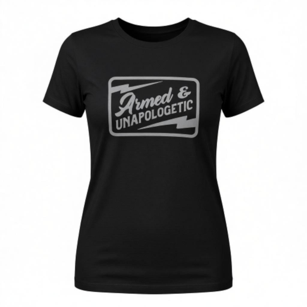 Women's Armed & Unapologetic Tee - Foundation Collection