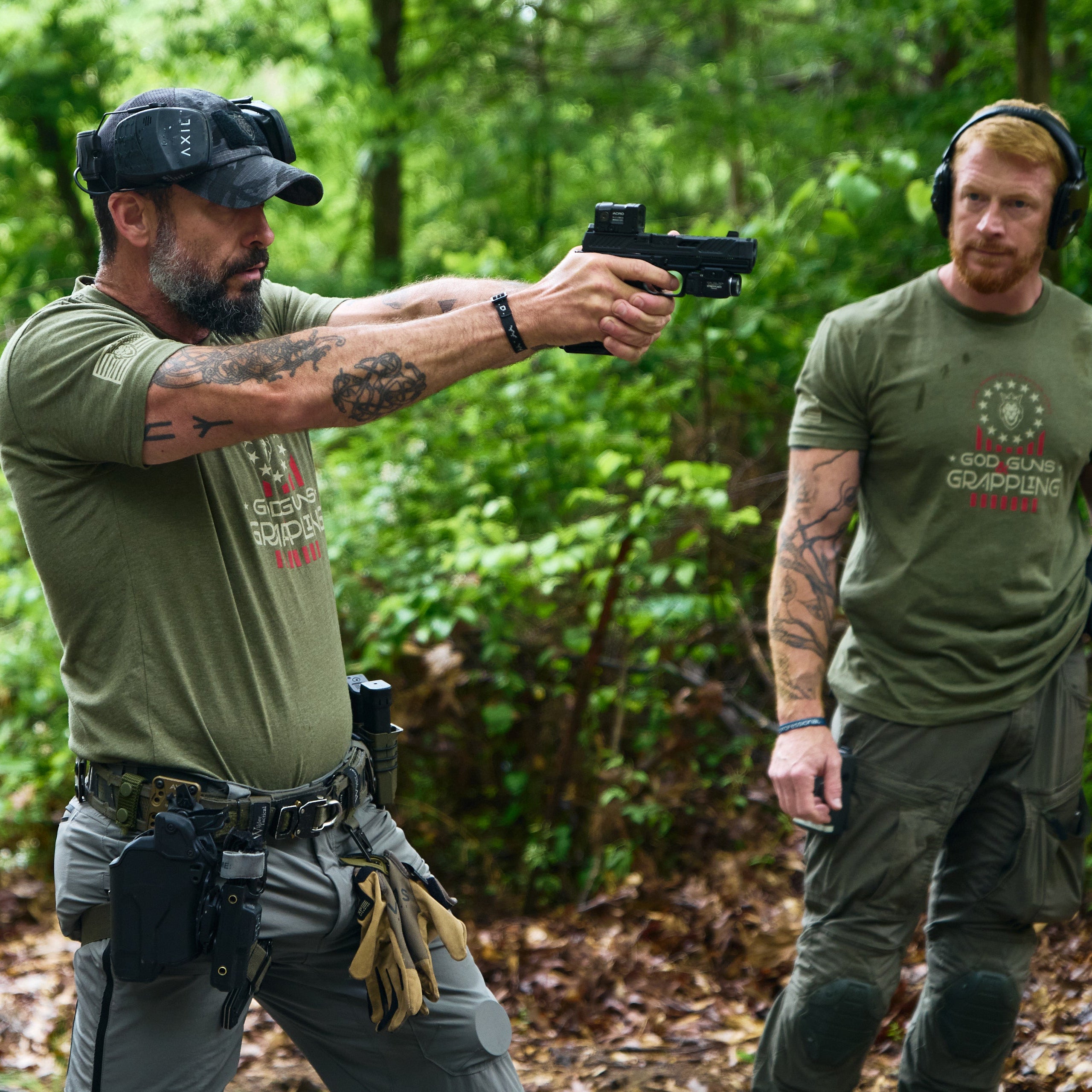 God, Guns & Grappling Tee