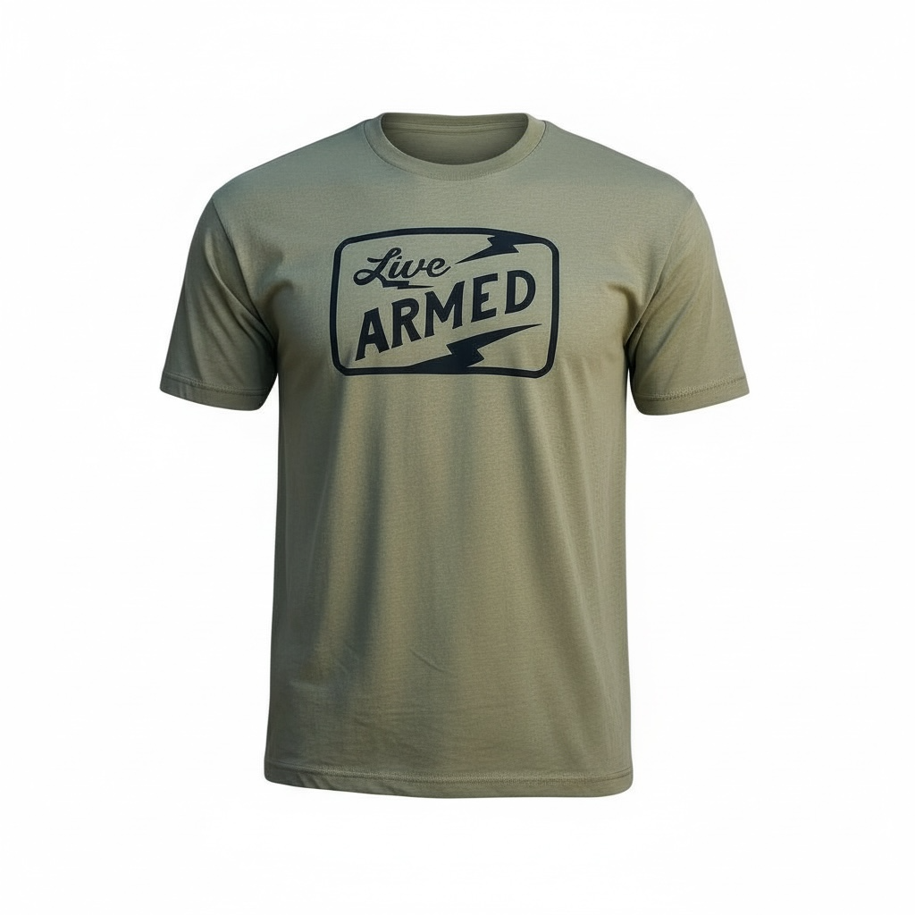 Live Armed Men's Graphic T-Shirt