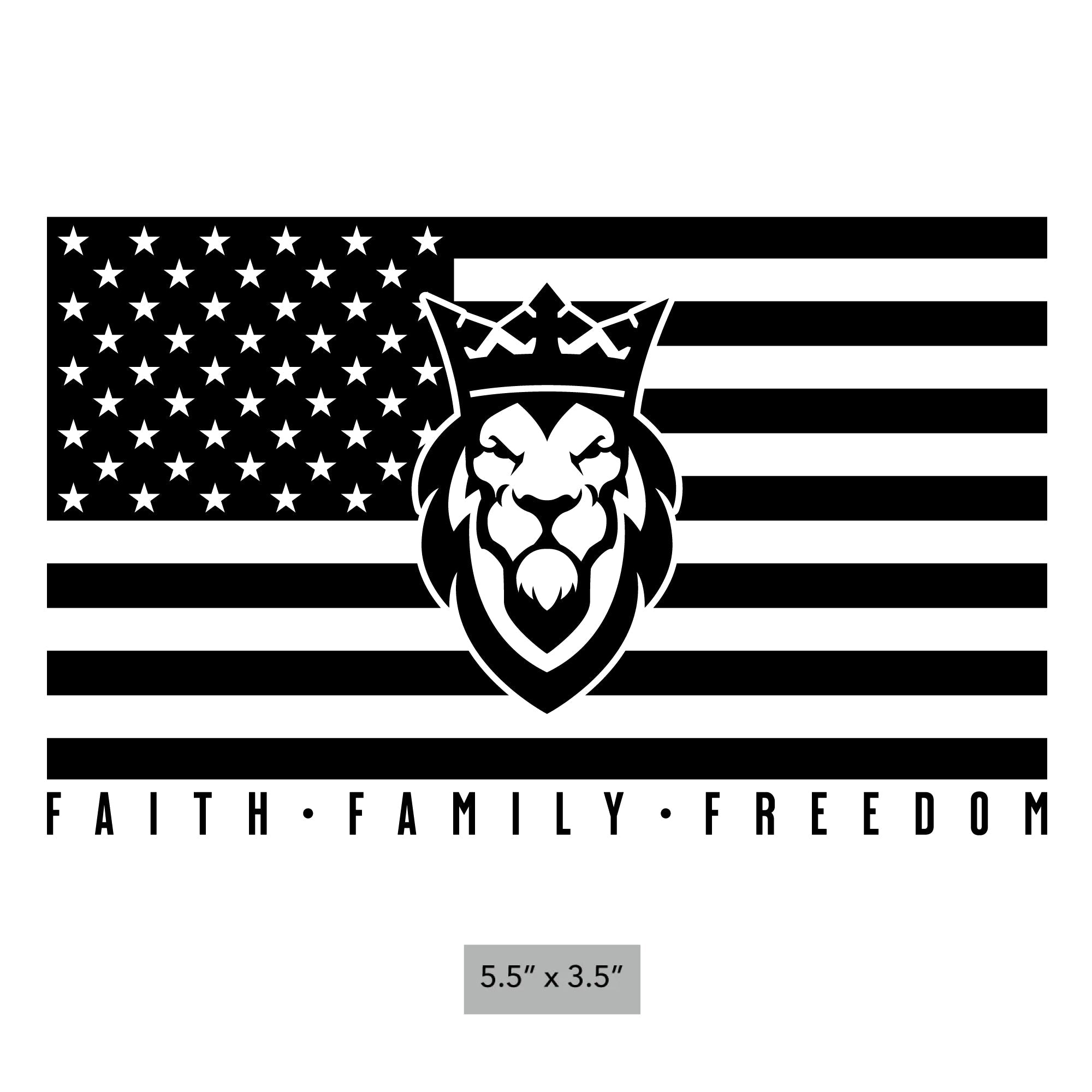 Foundations Black Die Cut Sticker Foundations Black Die Cut Sticker - Default Title - Dangerous But Good