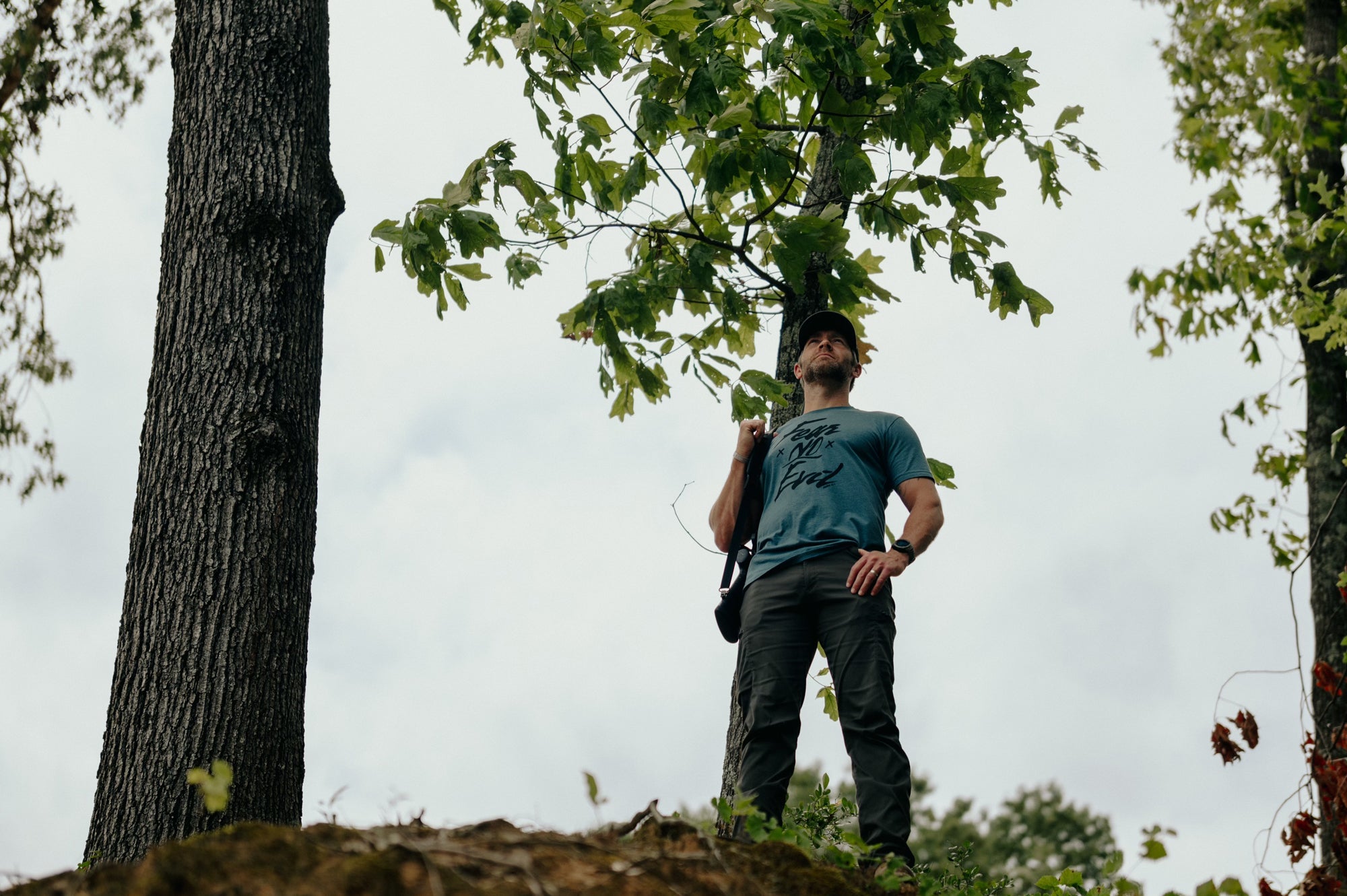 Fear No Evil T-Shirt Fear No Evil T-Shirt - Indigo Blue / Small - Dangerous But Good