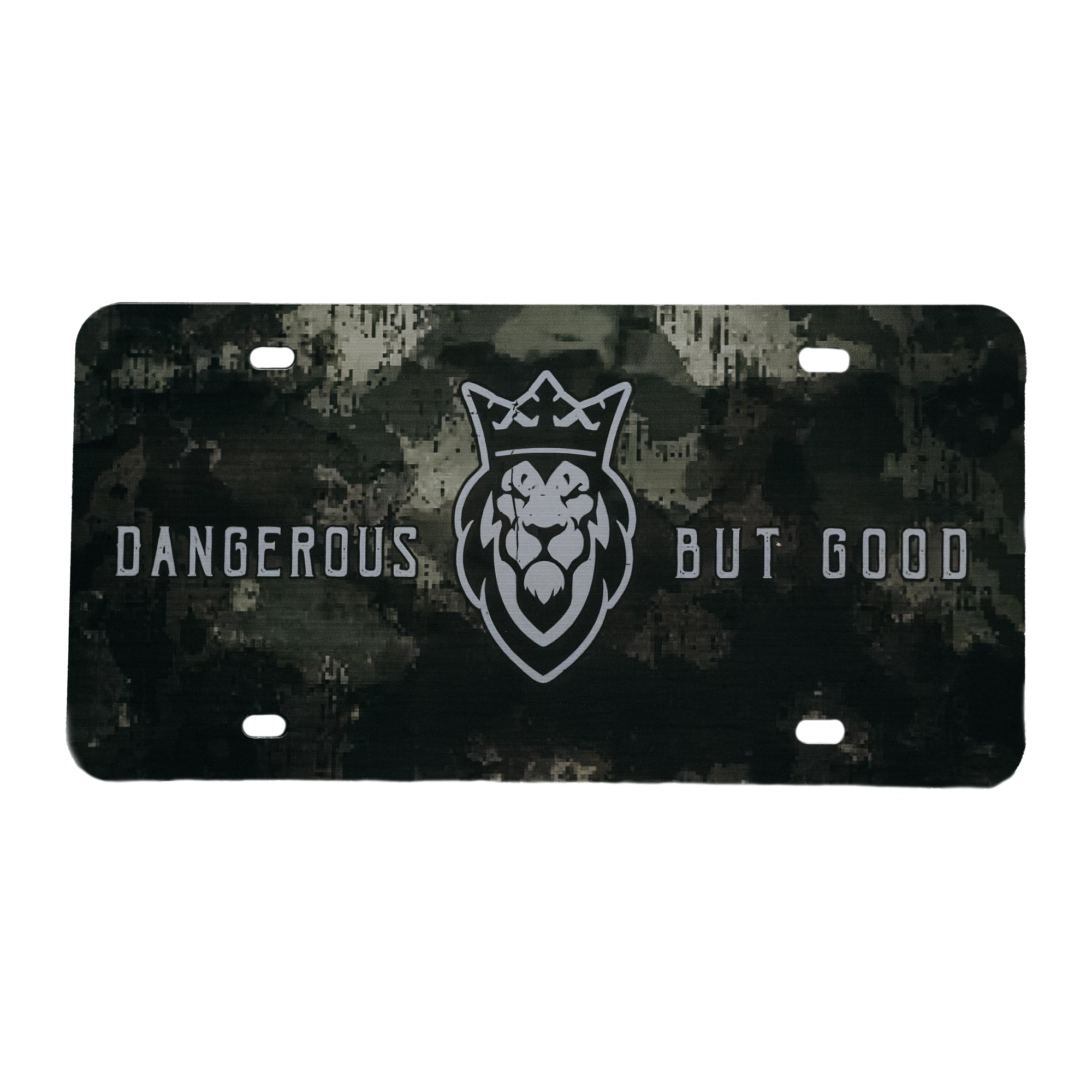 DBG License Plate DBG License Plate - Camo - Dangerous But Good