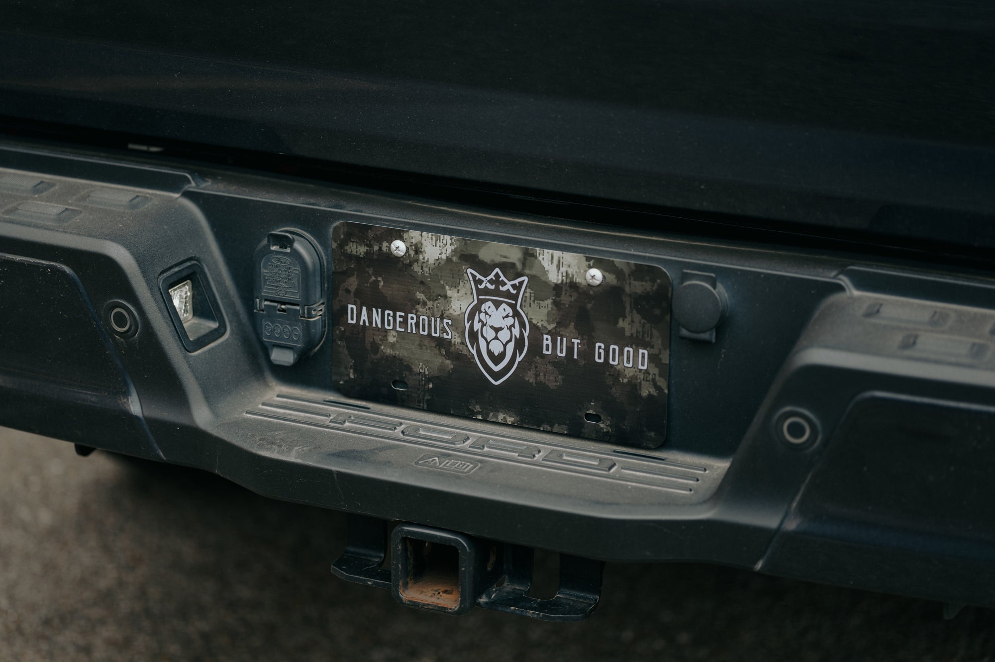 DBG License Plate DBG License Plate - Camo - Dangerous But Good