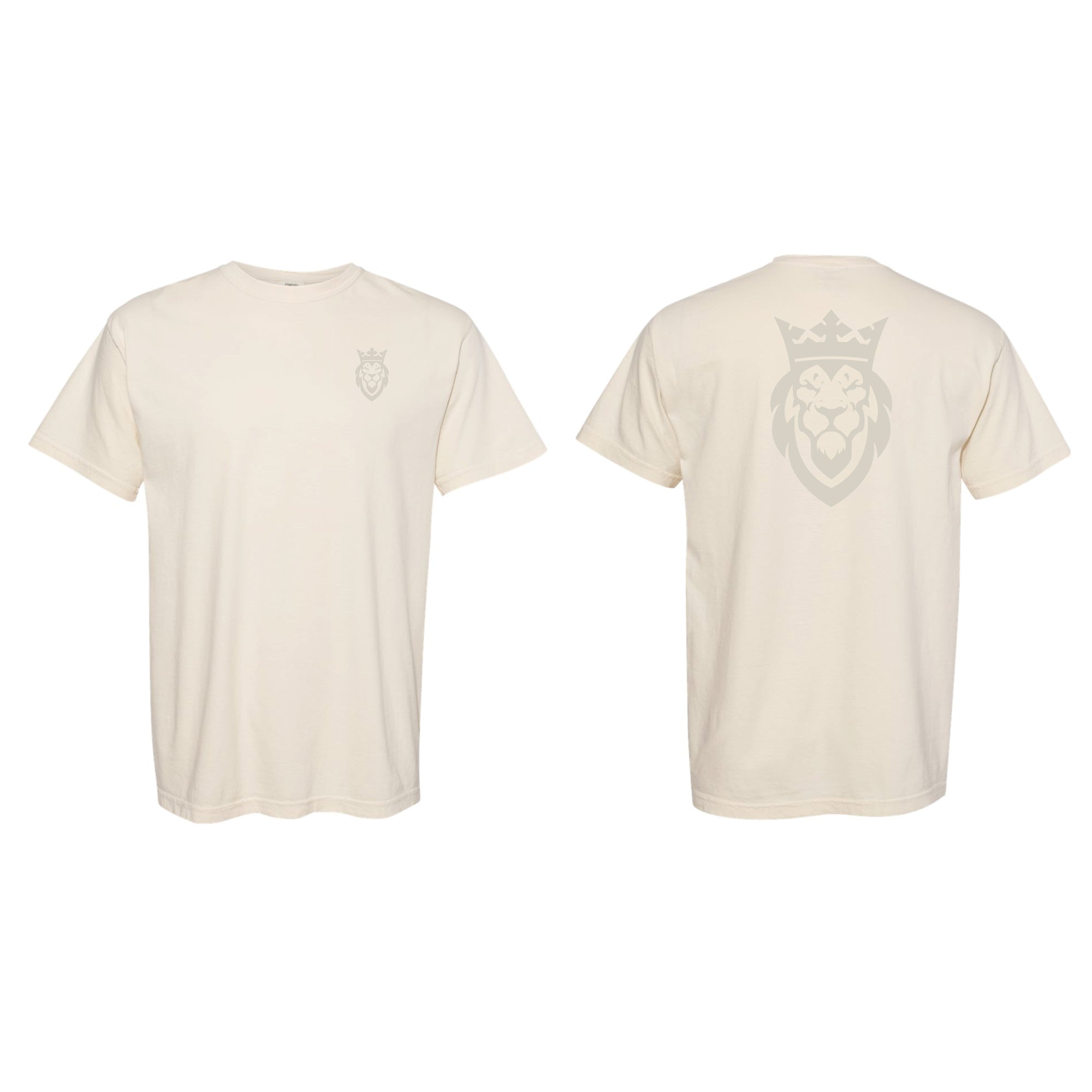 Lion Series Comfort Colors T-shirt Lion Series Comfort Colors T-shirt - Ivory / Small - Dangerous But Good