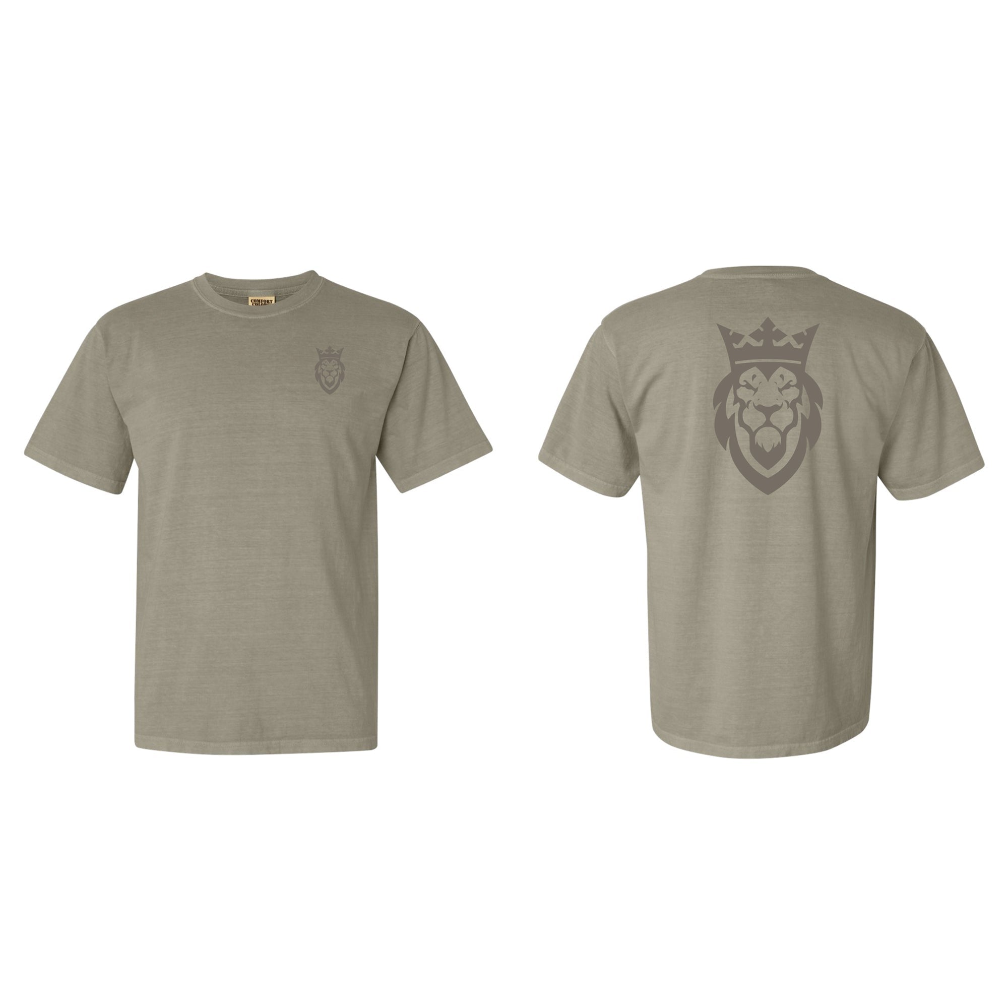 Lion Series Comfort Colors T-shirt Lion Series Comfort Colors T-shirt - Sandstone / Small - Dangerous But Good