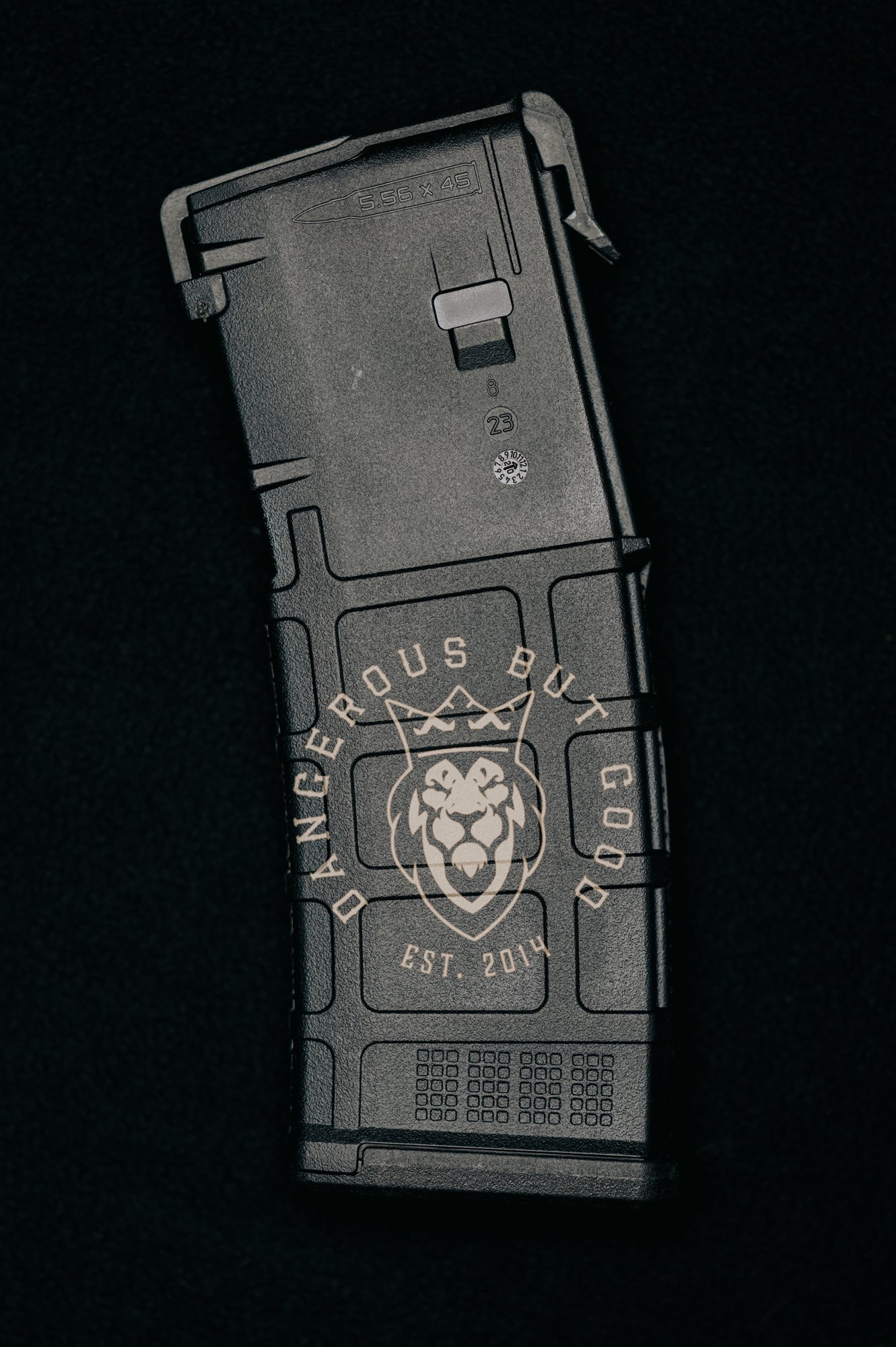 Magpul® 5.56 NATO / .223 Remington 30 Round Polymer Magazine from DBG Magpul® 5.56 NATO / .223 Remington 30 Round Polymer Magazine from DBG - Black / Buy One - Dangerous But Good