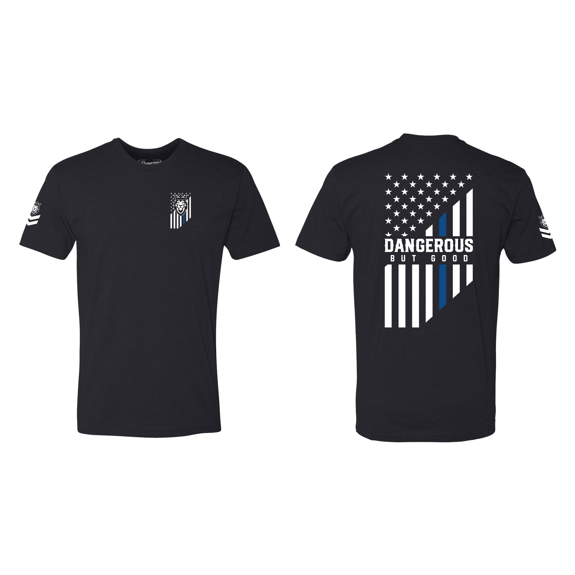 DBG Thin Blue Line T-Shirt DBG Thin Blue Line T-Shirt - Small - Dangerous But Good