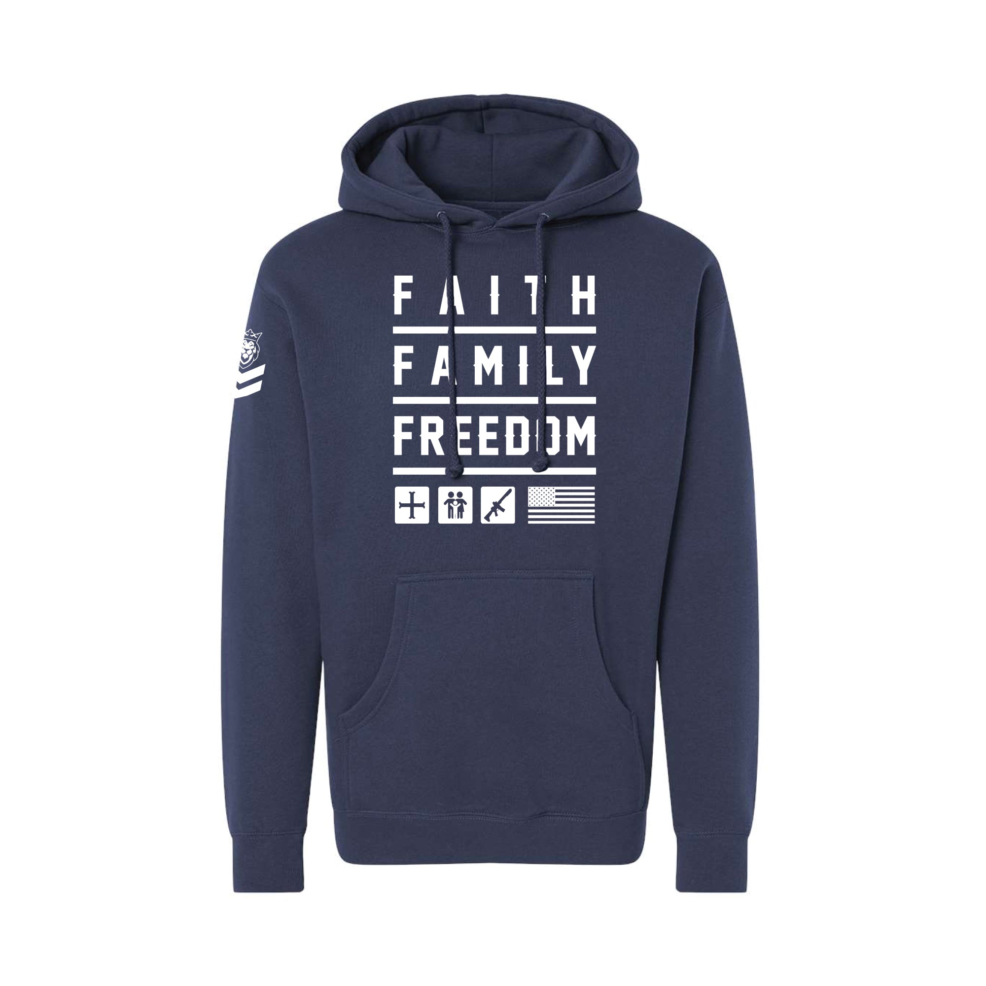 F3 Heavy Weight Hoodie F3 Heavy Weight Hoodie - Navy / Small - Dangerous But Good