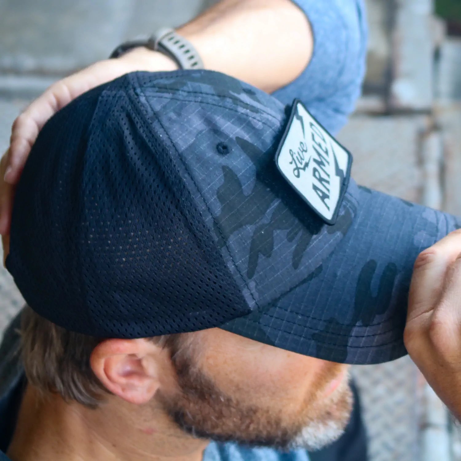 Live Armed Operator Patch Hat – Includes Exclusive Live Armed Patch