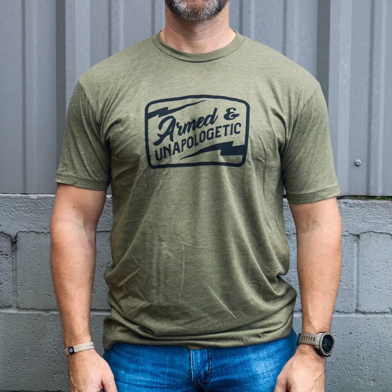 Men's Armed & Unapologetic Tee - Foundation Collection