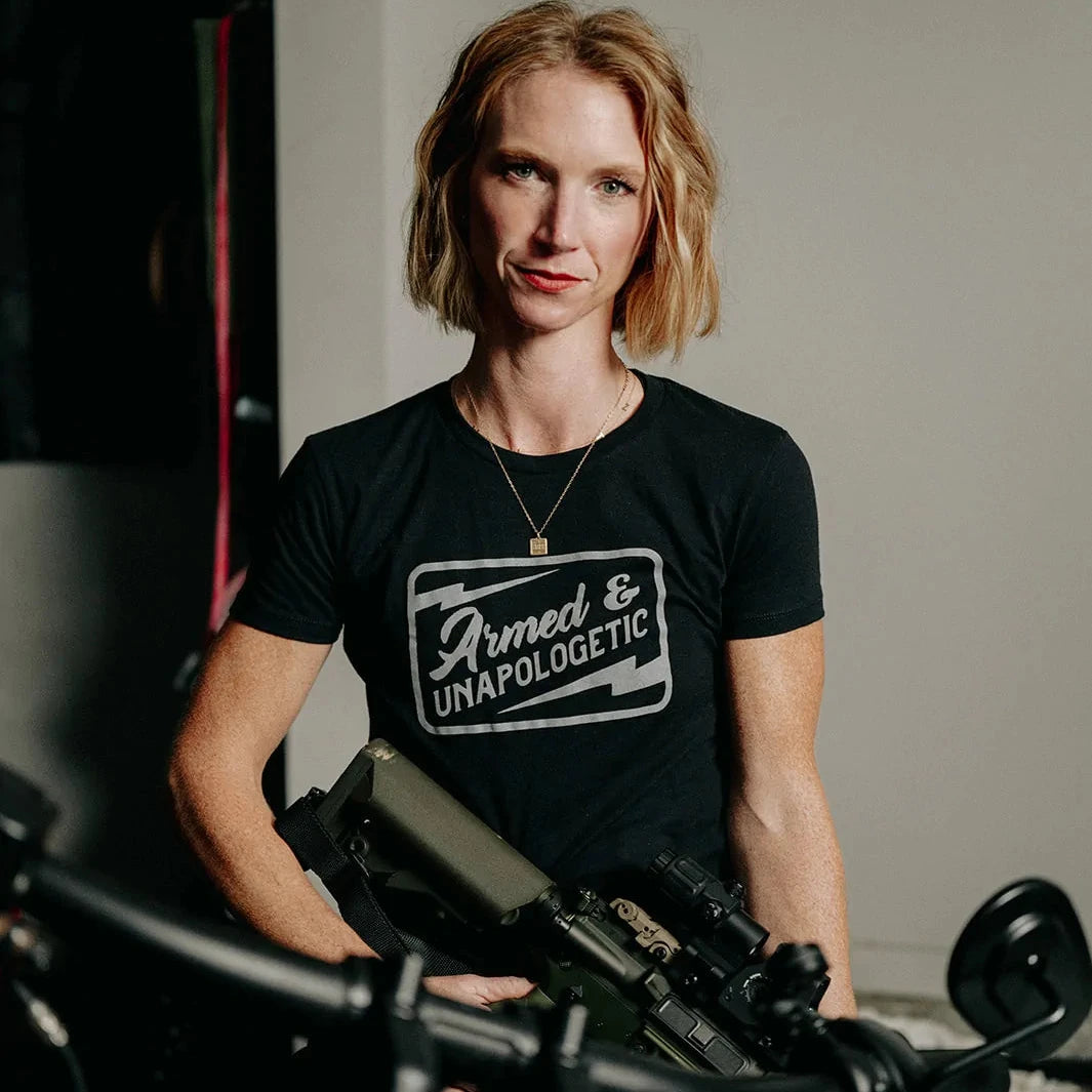 Women's Armed & Unapologetic Tee - Foundation Collection