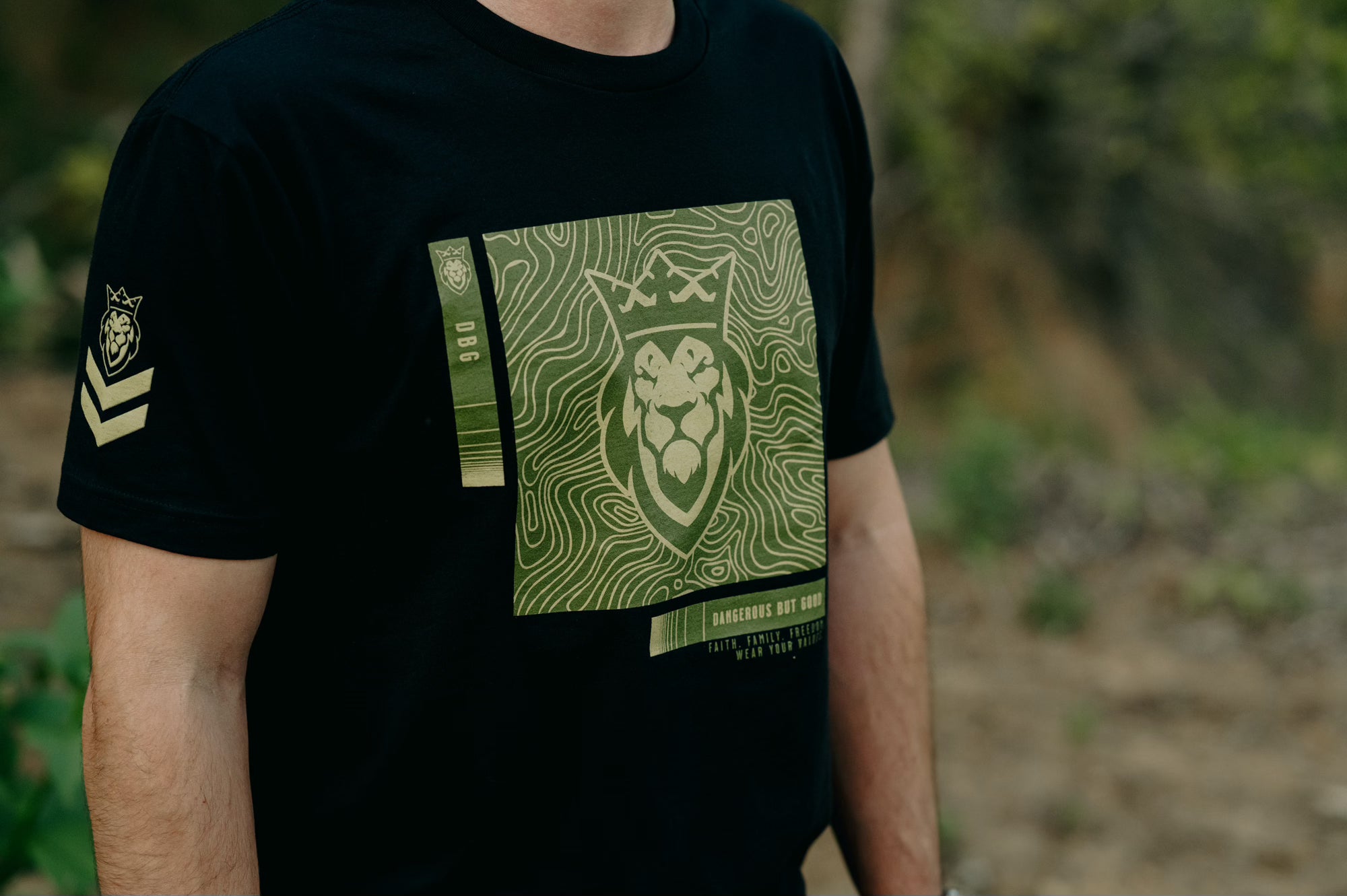 Elevate T-Shirt Elevate T-Shirt - Olive / Small - Dangerous But Good