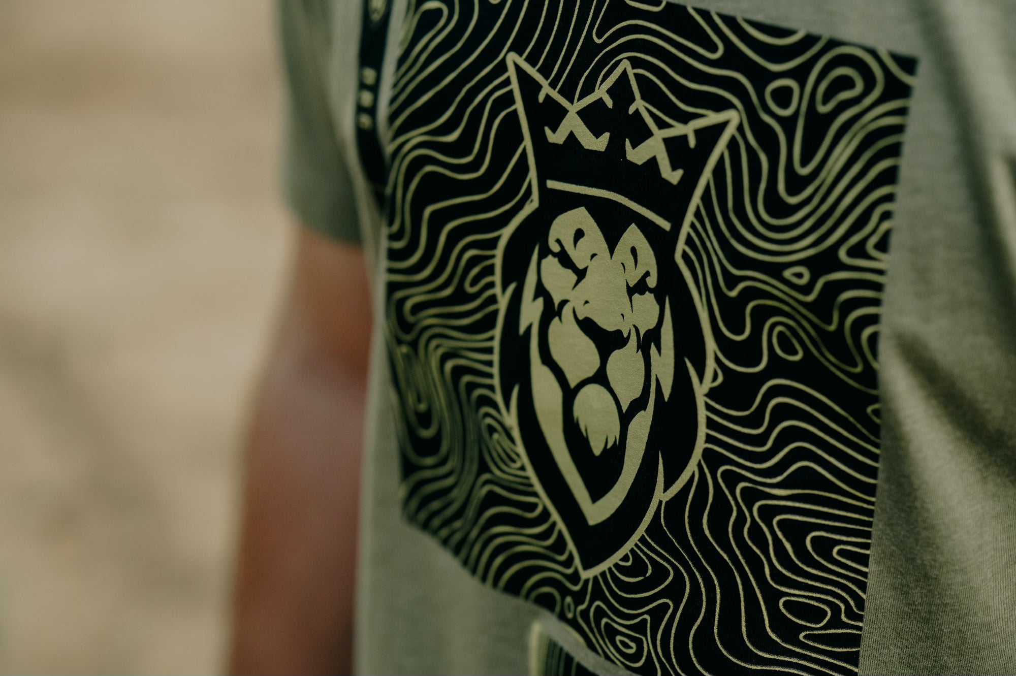 Elevate T-Shirt Elevate T-Shirt - Olive / Small - Dangerous But Good