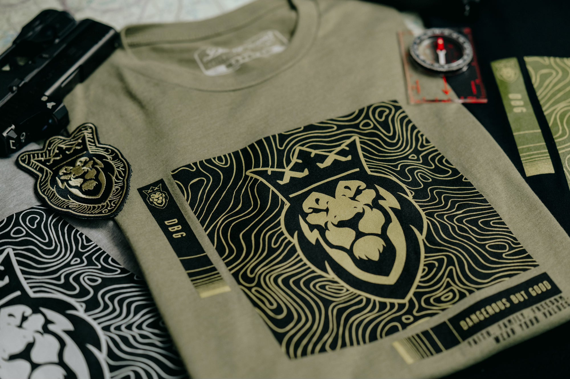 Elevate T-Shirt Elevate T-Shirt - Olive / Small - Dangerous But Good