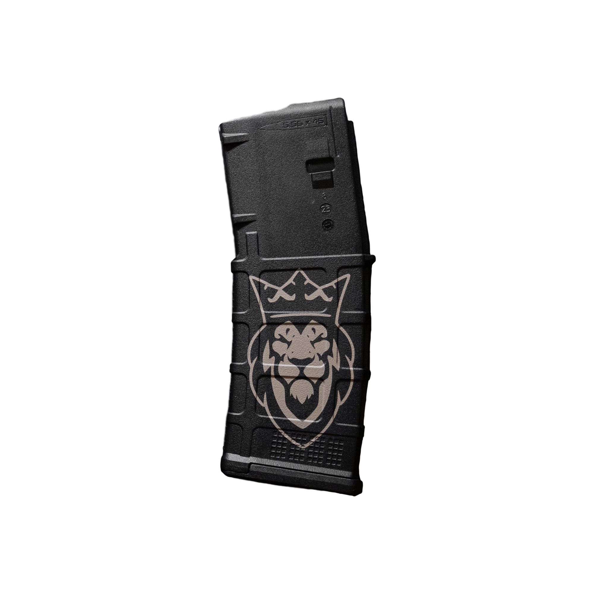 Lion Magpul® 5.56 NATO / .223 Remington 30 Round Polymer Magazine from DBG Lion Magpul® 5.56 NATO / .223 Remington 30 Round Polymer Magazine from DBG - Black / Buy One - Dangerous But Good