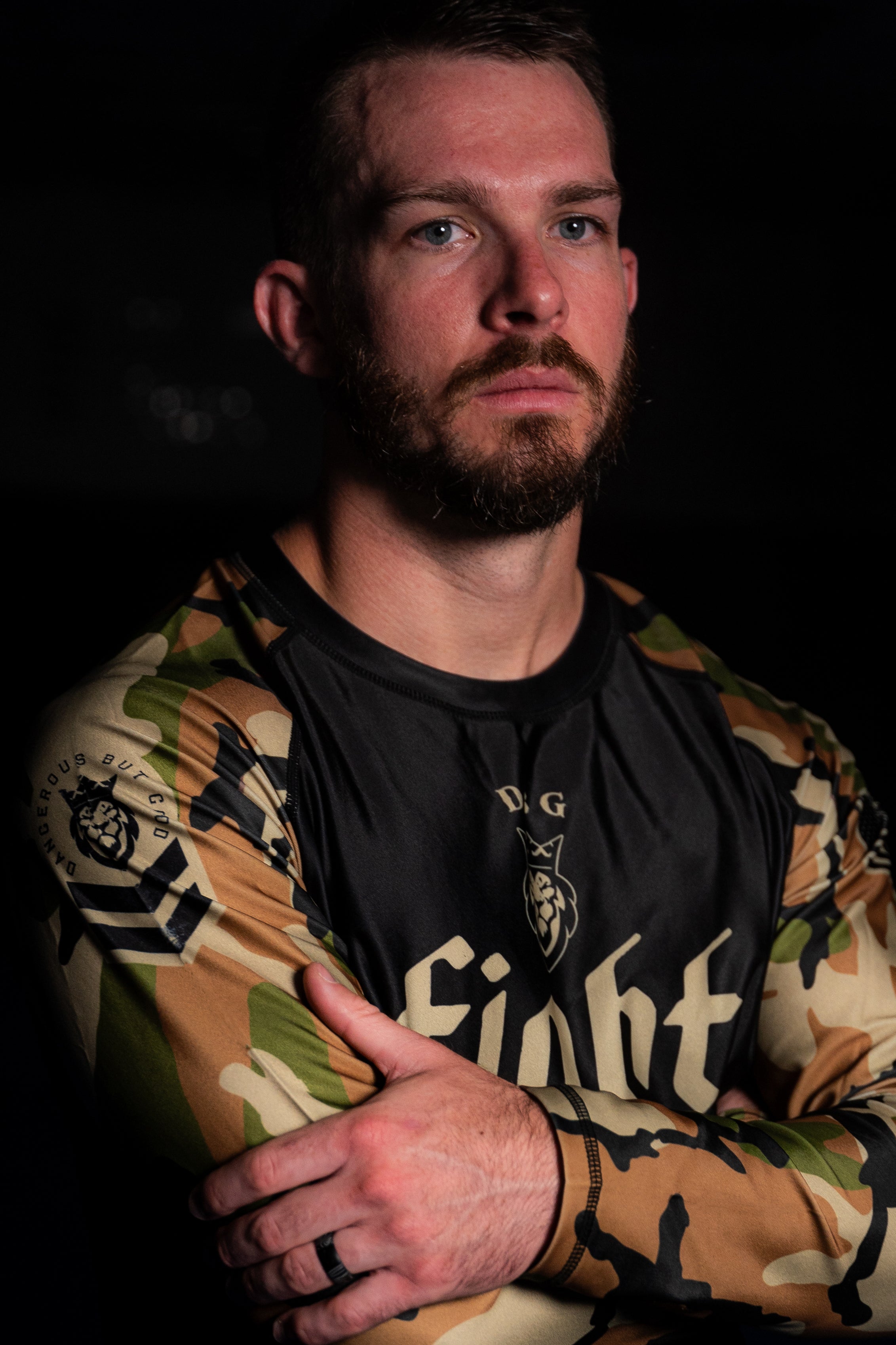 Good Fight Long Sleeve Rashguard Good Fight Long Sleeve Rashguard - Small - Dangerous But Good