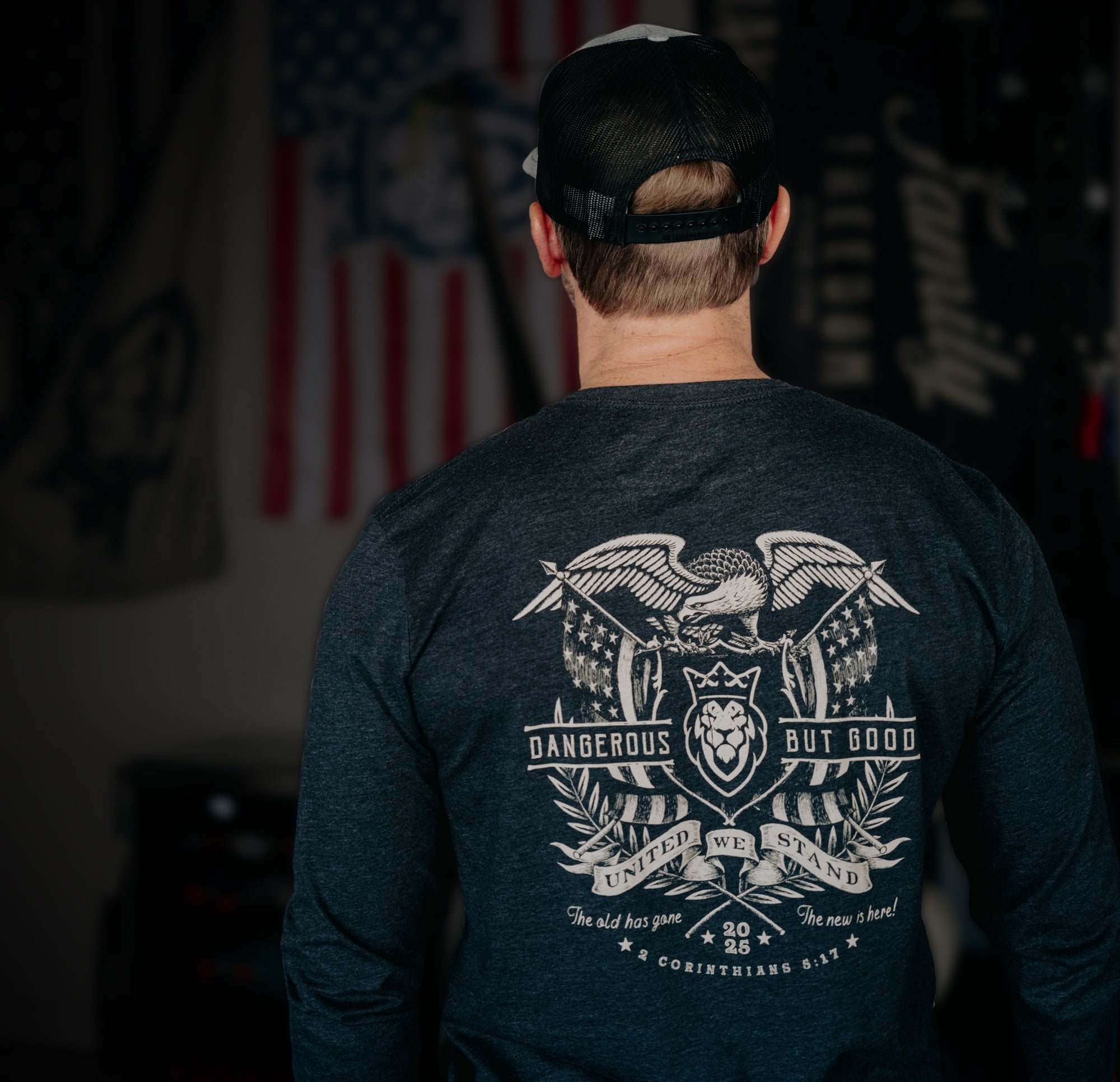 United We Stand Long Sleeve T-shirt United We Stand Long Sleeve T-shirt - S - Dangerous But Good