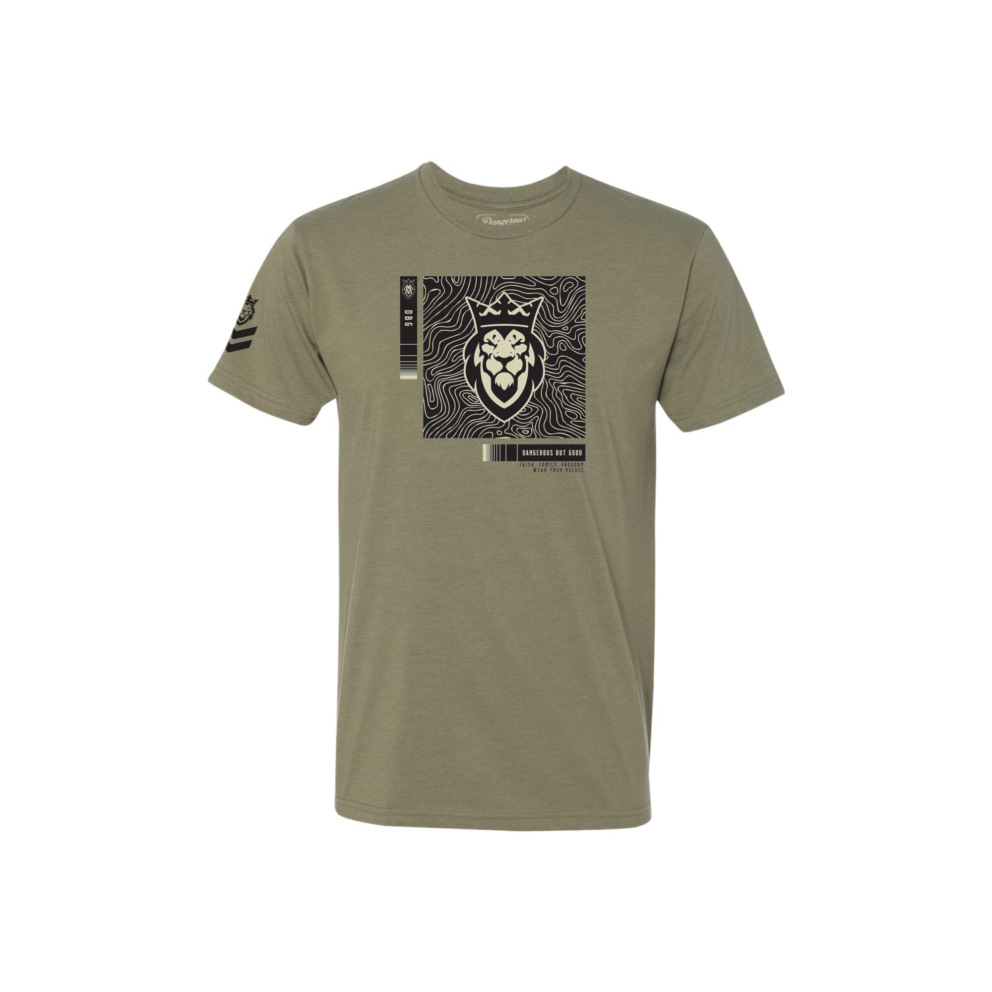 Elevate T-Shirt Elevate T-Shirt - Olive / Small - Dangerous But Good
