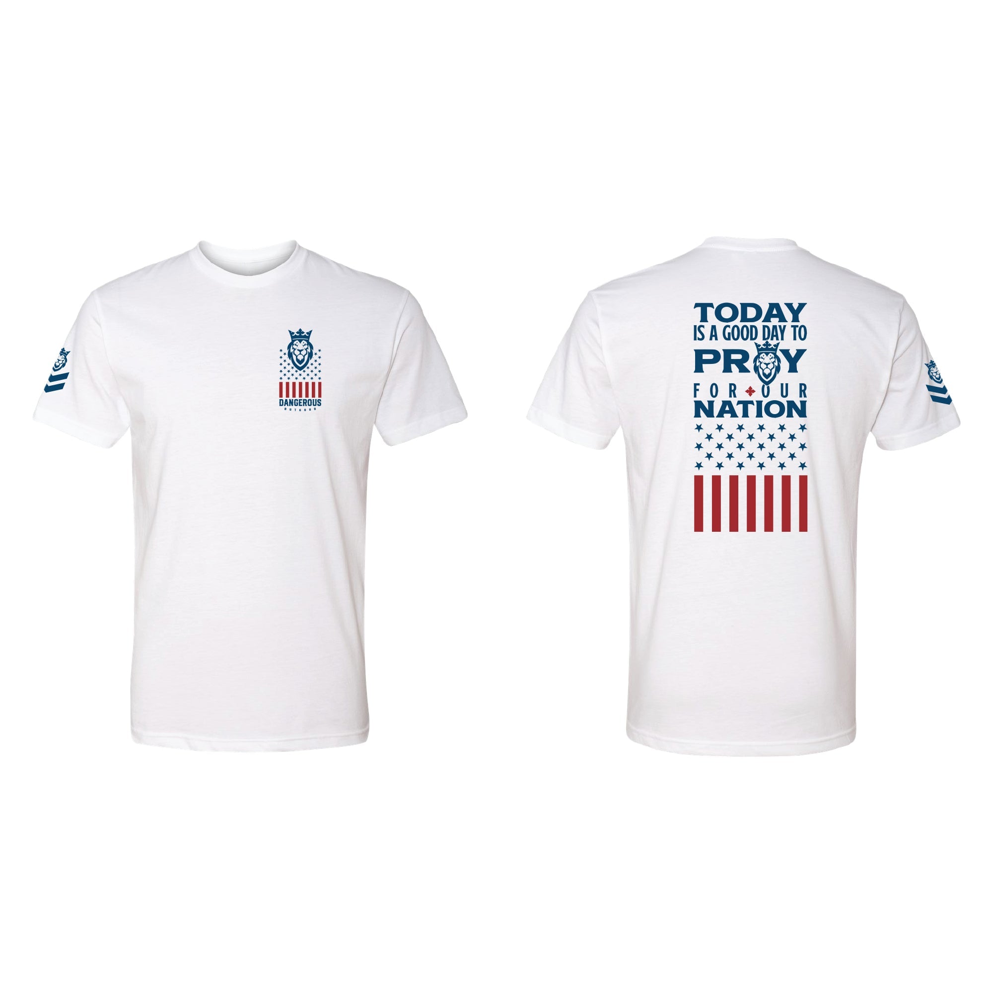 Pray T-Shirt Pray T-Shirt - White / Small - Dangerous But Good