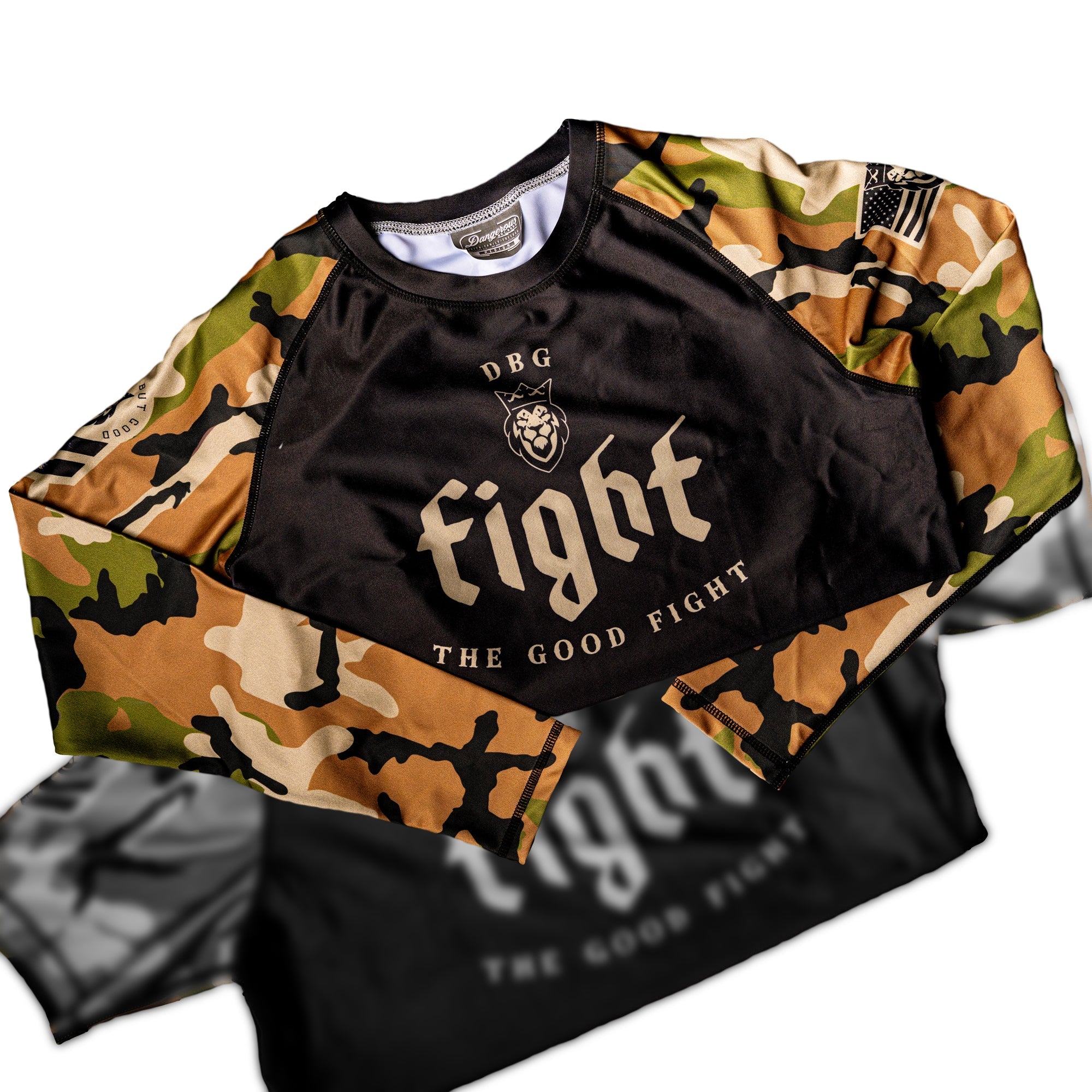 Good Fight Long Sleeve Rashguard Good Fight Long Sleeve Rashguard - Small - Dangerous But Good
