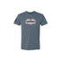 Shield Short Sleeve T-Shirt for Men Shield Short Sleeve T-Shirt for Men - Small / Blue Grey - Dangerous But Good