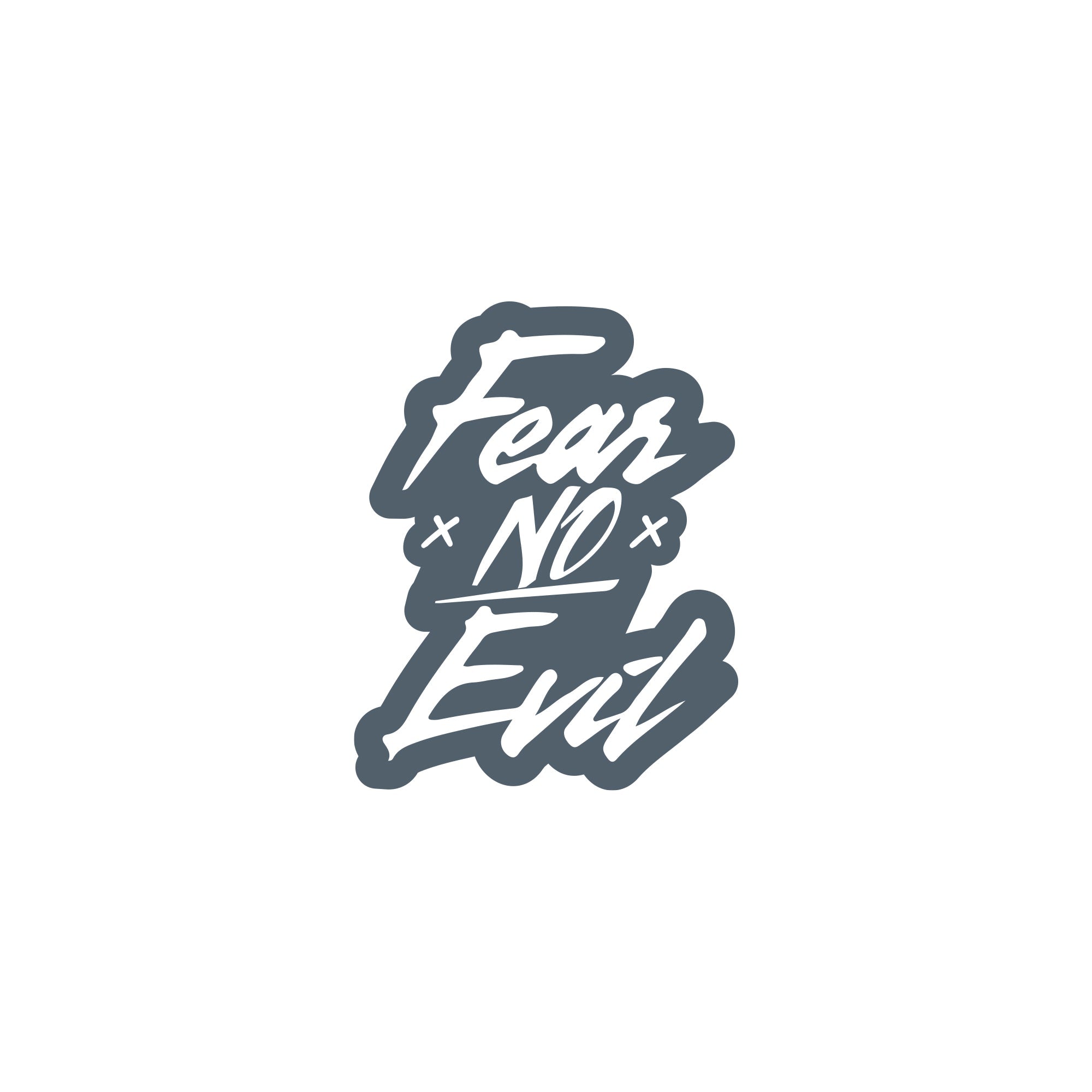 Fear No Evil Sticker Fear No Evil Sticker - Default Title - Dangerous But Good