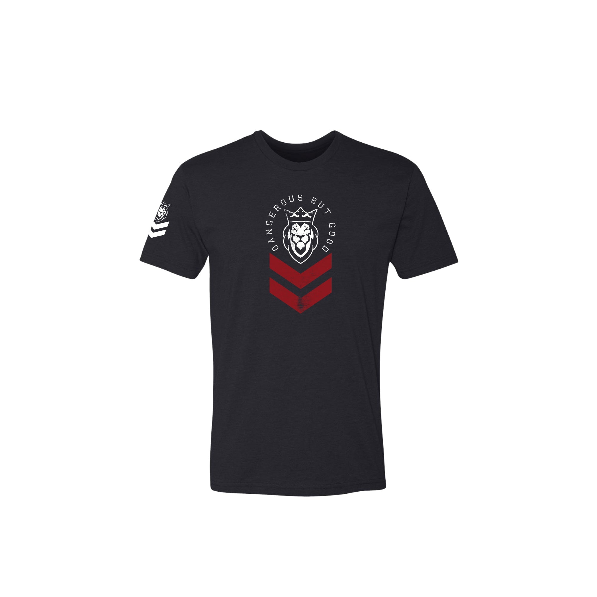 Stripes Black T-Shirt Stripes Black T-Shirt - Small - Dangerous But Good