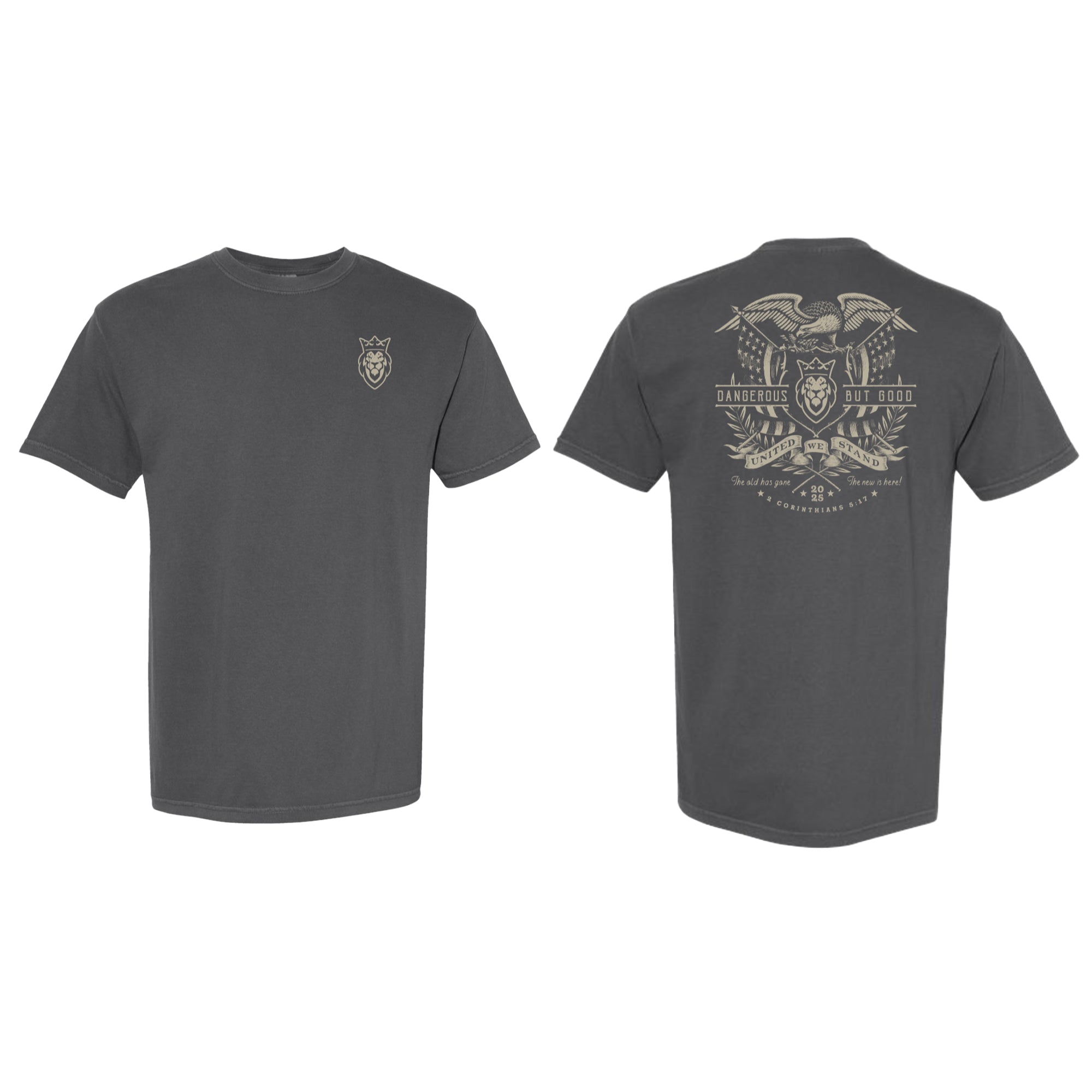 United We Stand Comfort Colors T-shirt United We Stand Comfort Colors T-shirt - Pepper / S - Dangerous But Good