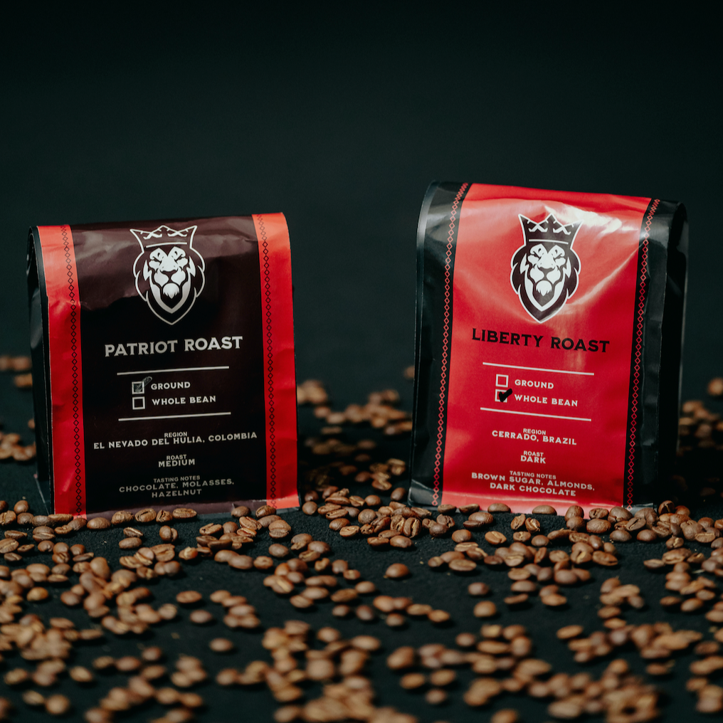 Patriot Roast Coffee - 12oz Patriot Roast Coffee - 12oz - Whole - Dangerous But Good