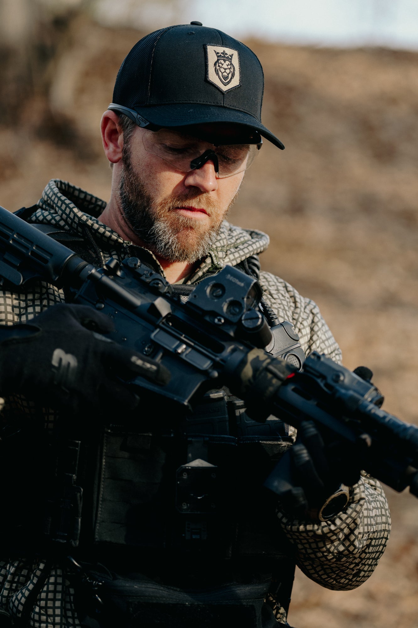 Lion Shield Series Trucker Hat Lion Shield Series Trucker Hat - Black - Dangerous But Good