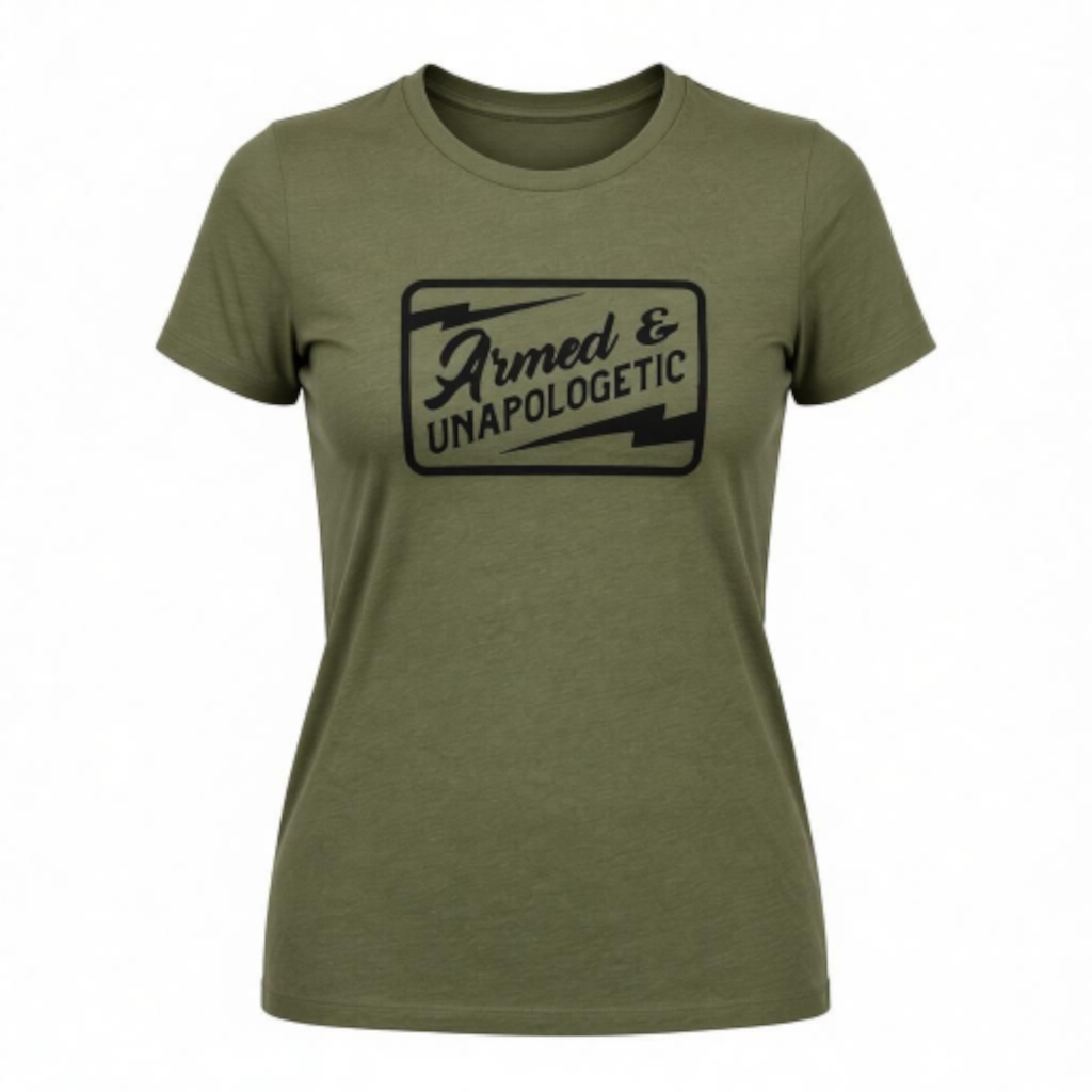 Women's Armed & Unapologetic Tee - Foundation Collection