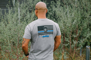 911 Strong Thin Blue Line T-Shirt