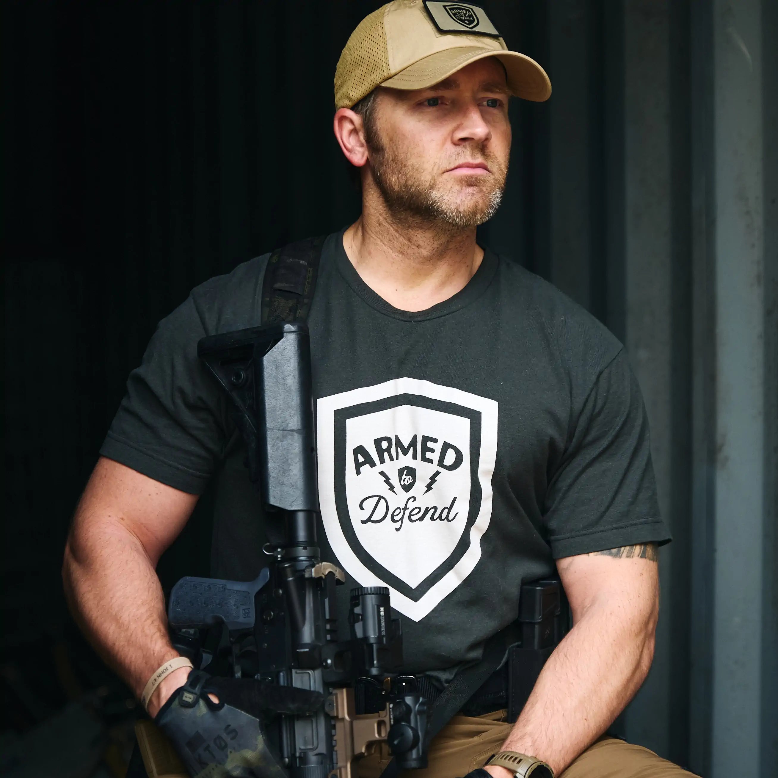Armed to Defend Patriotic T-Shirt