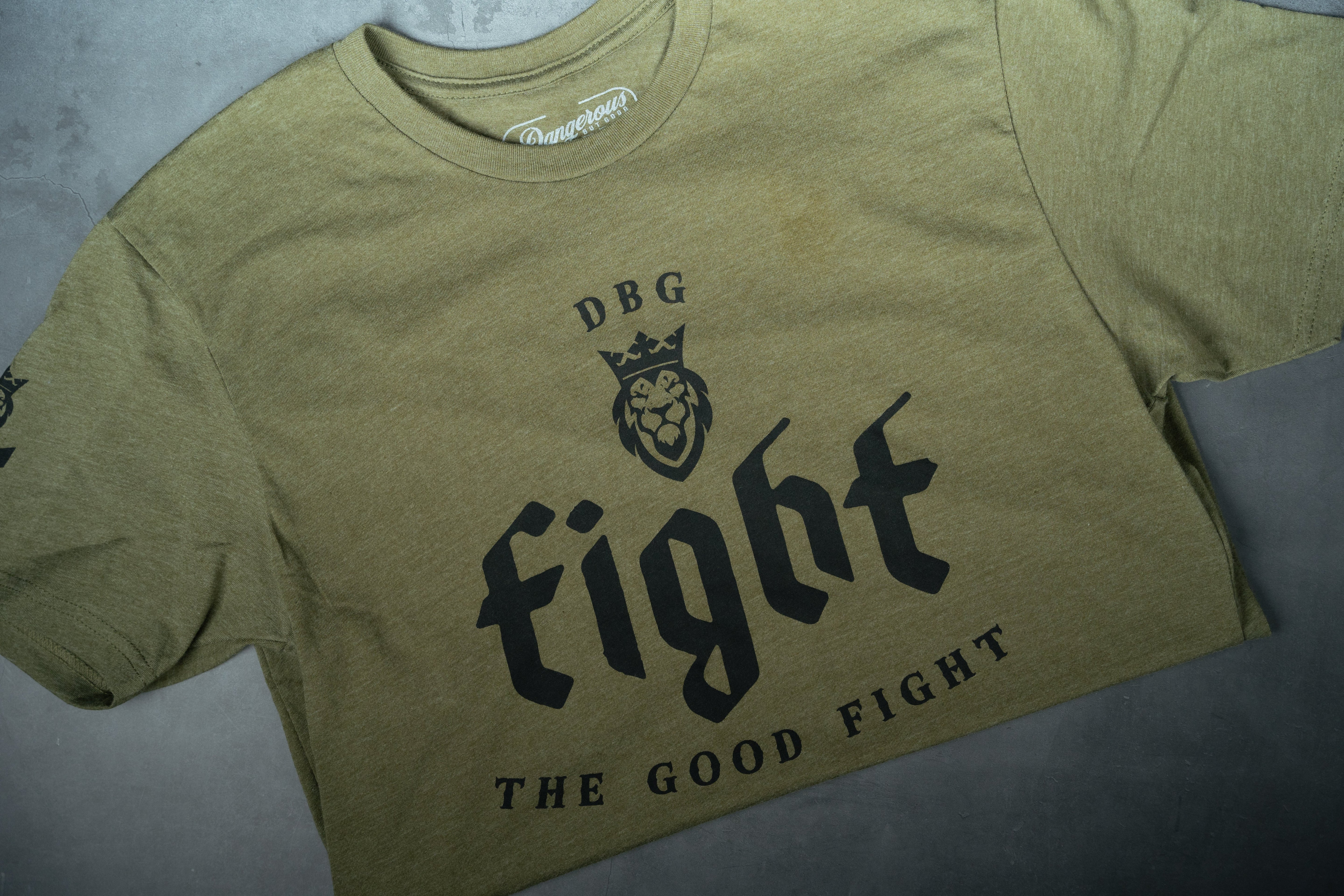 Good Fight T-Shirt Good Fight T-Shirt - OD Green / Small - Dangerous But Good