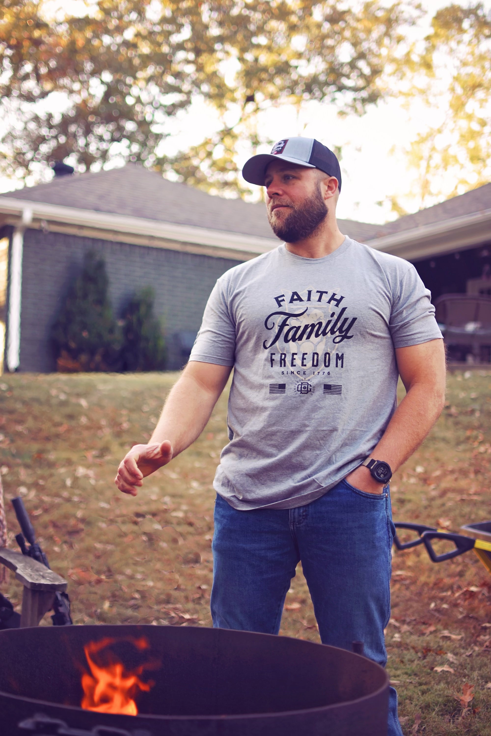 F3 Lion T-Shirt F3 Lion T-Shirt - OD Green / Small - Dangerous But Good