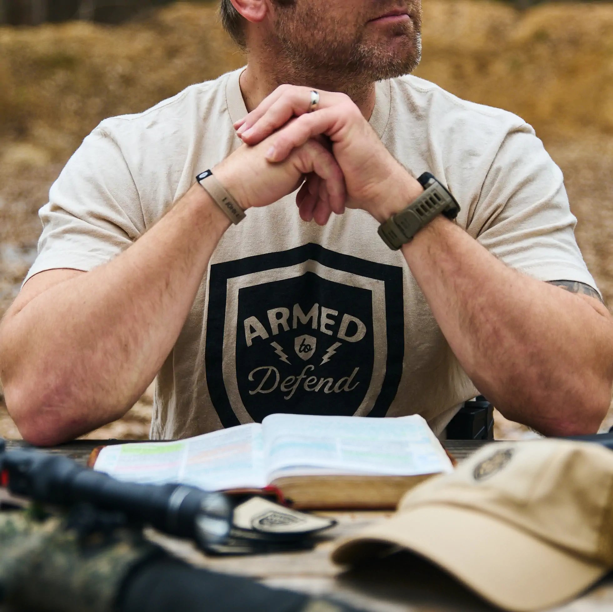 Armed to Defend Patriotic T-Shirt