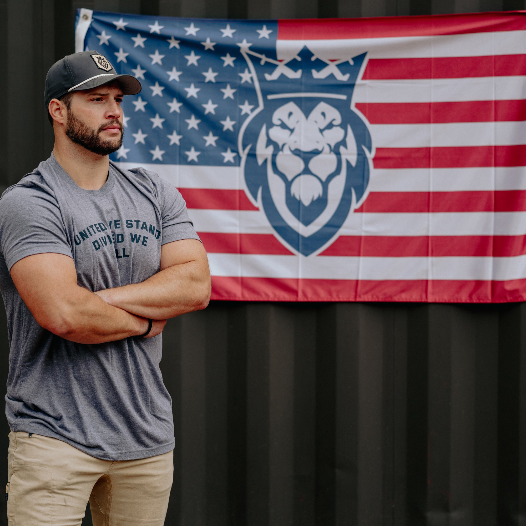 United We Stand Divided We Fall - Patriotic T-Shirt