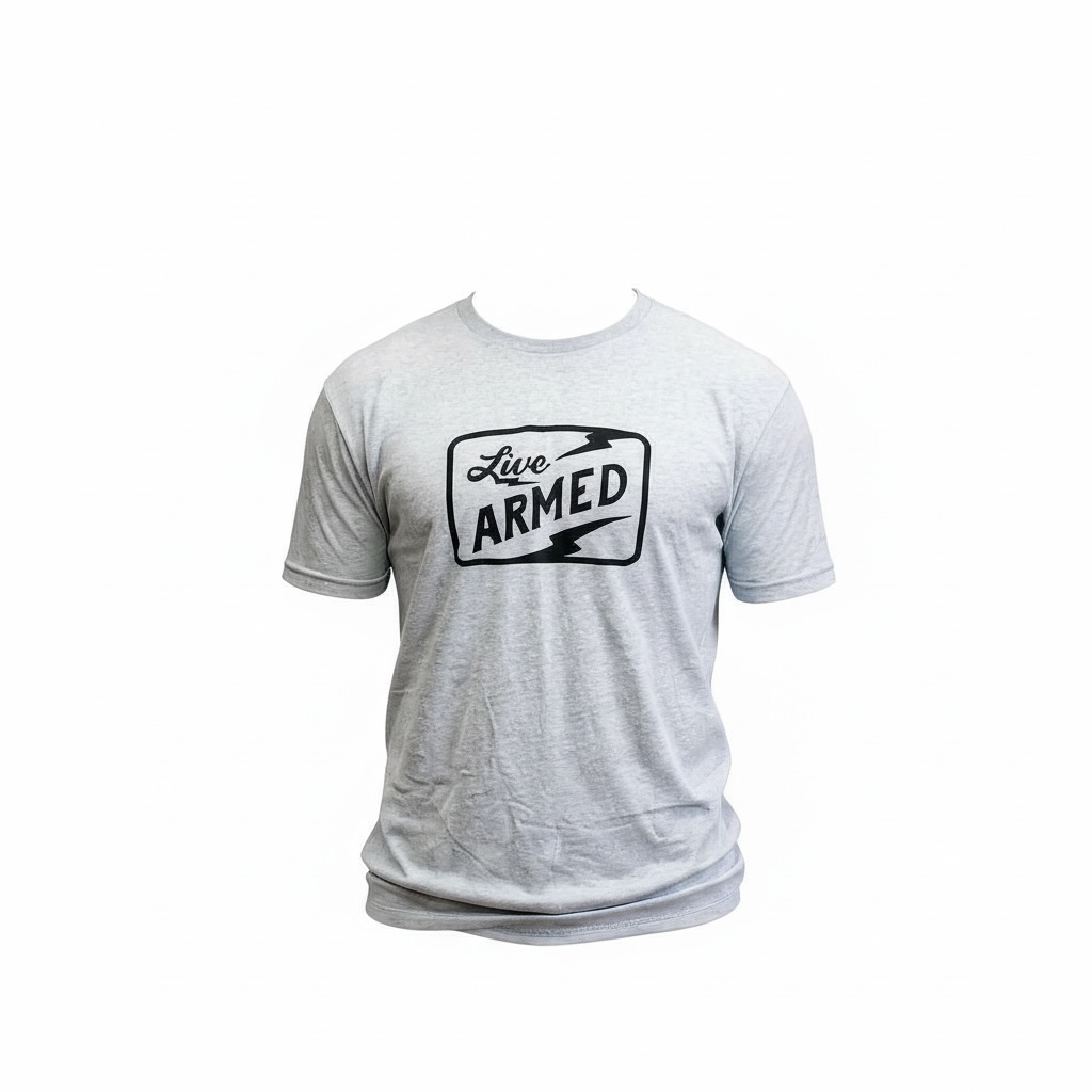 Live Armed Men's Graphic T-Shirt