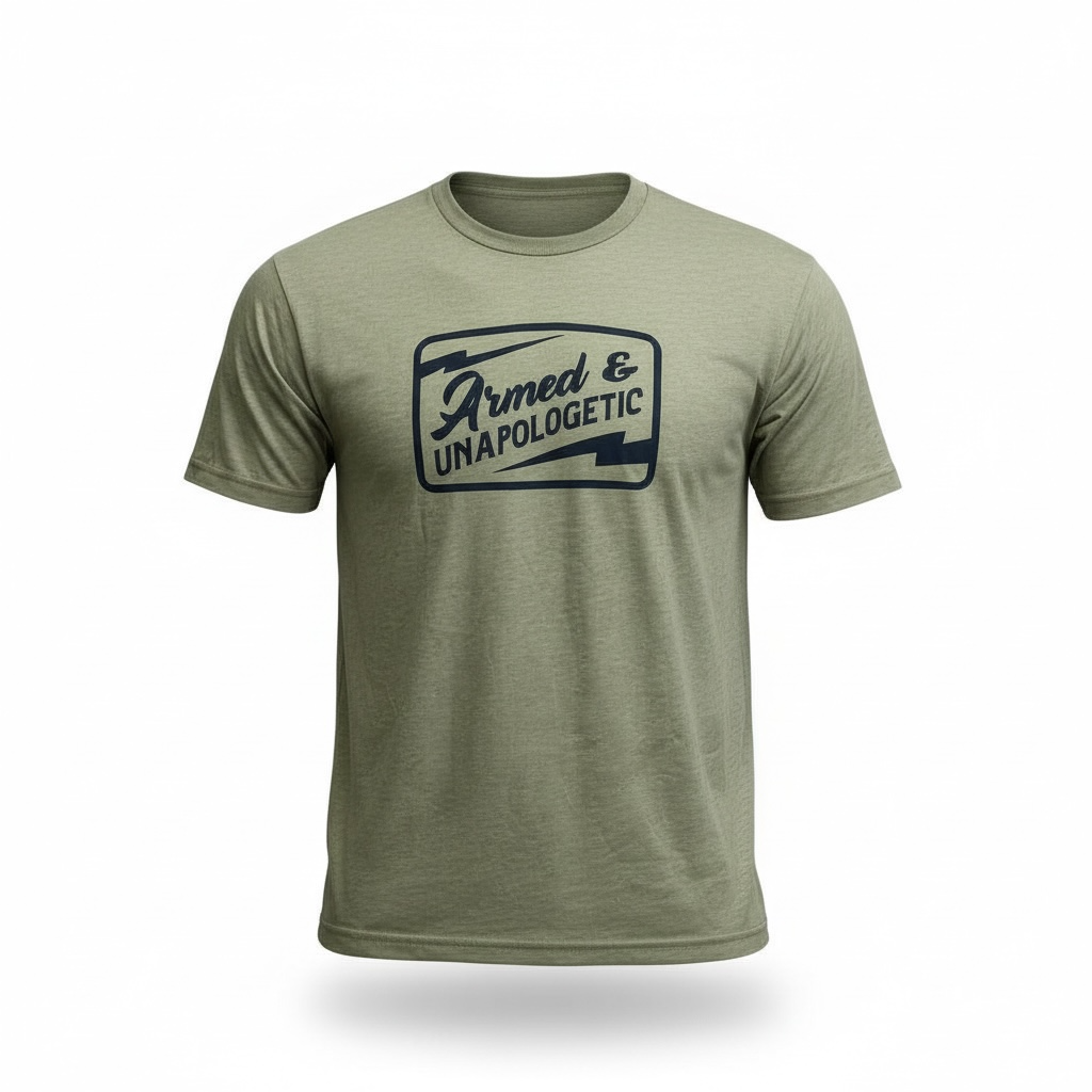 Men's Armed & Unapologetic Tee - Foundation Collection