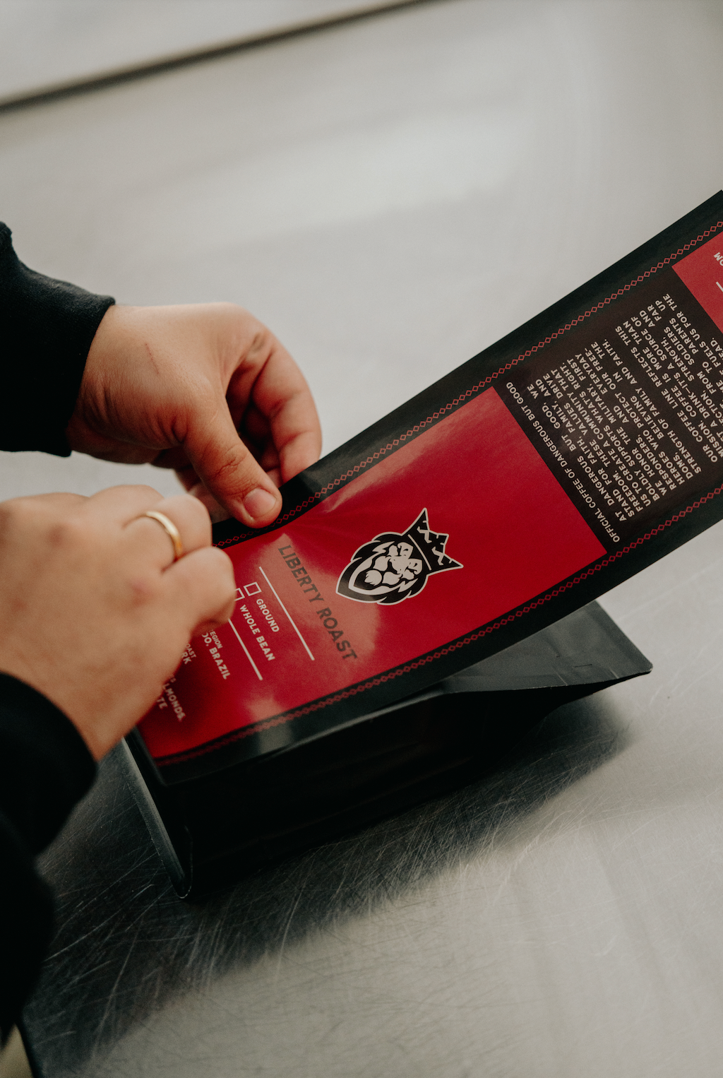 Patriot Roast Coffee - 12oz Patriot Roast Coffee - 12oz - Whole - Dangerous But Good