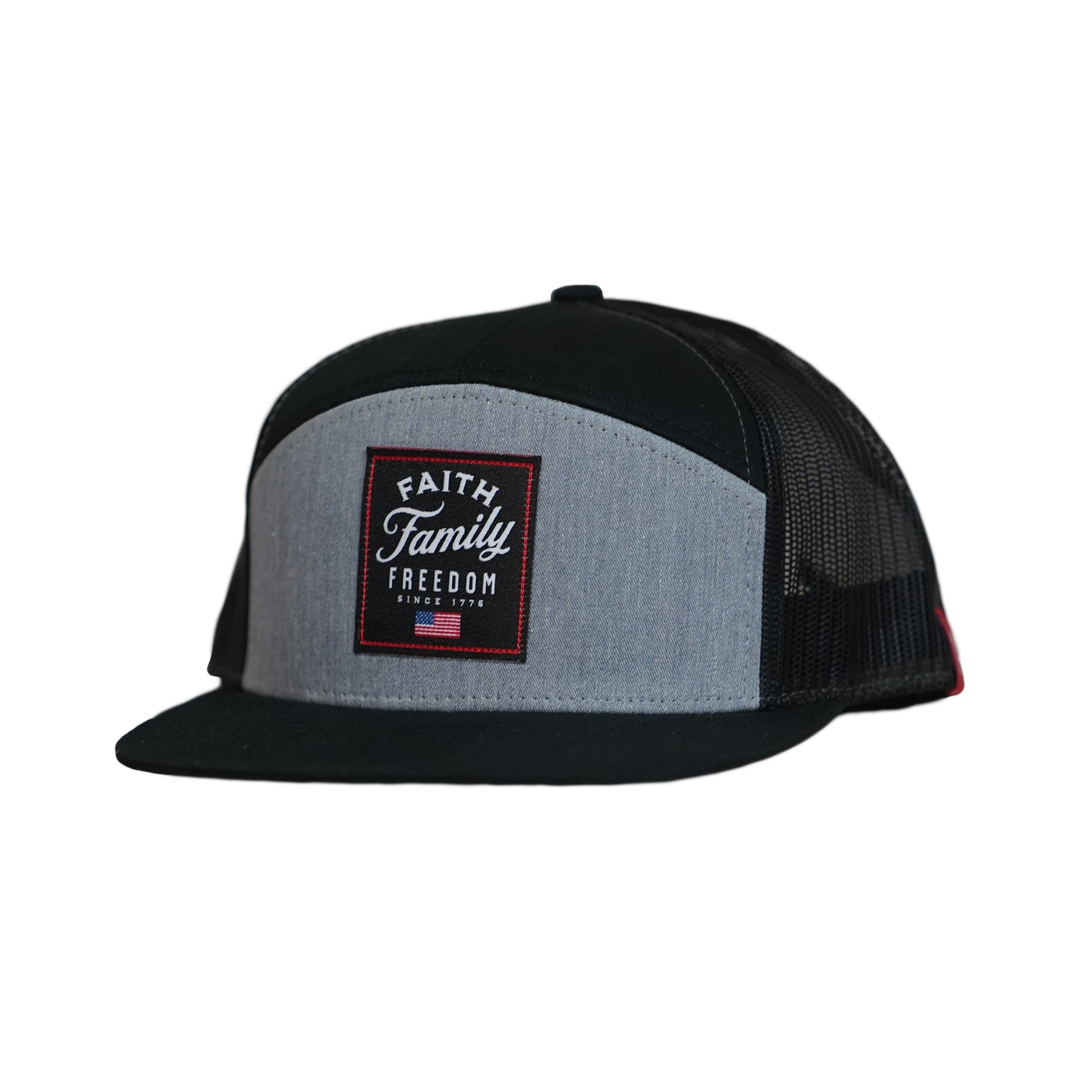 F3 7 Panel Hat F3 7 Panel Hat - Char/Black - Dangerous But Good