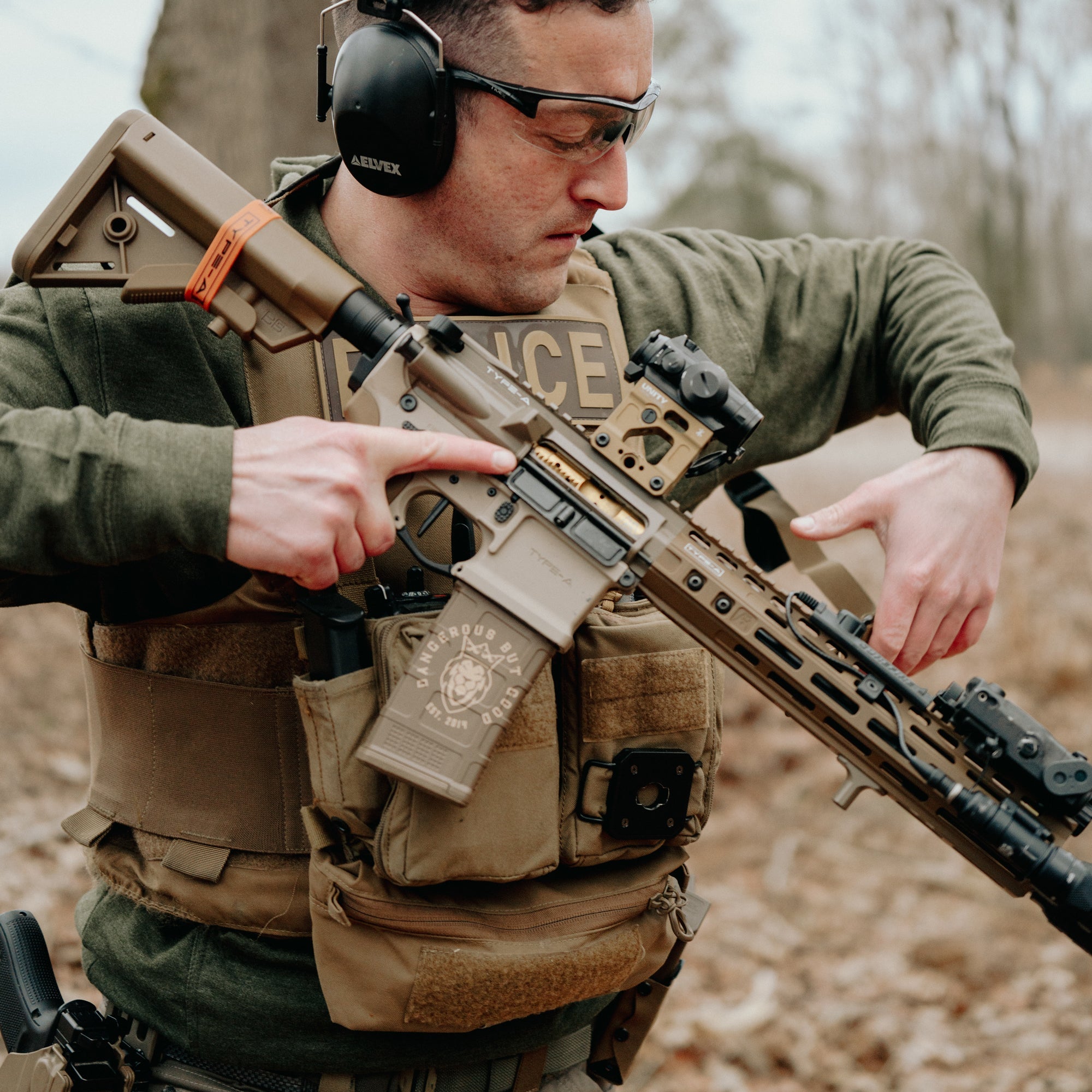 Magpul® 5.56 NATO / .223 Remington 30 Round Polymer Magazine from DBG Magpul® 5.56 NATO / .223 Remington 30 Round Polymer Magazine from DBG - Black / Buy One - Dangerous But Good