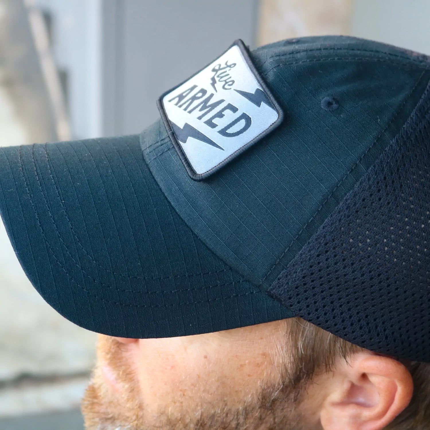 Live Armed Operator Patch Hat – Includes Exclusive Live Armed Patch