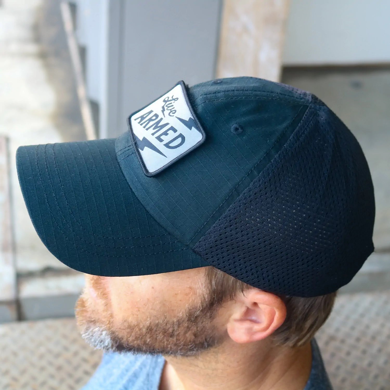 Live Armed Operator Patch Hat – Includes Exclusive Live Armed Patch