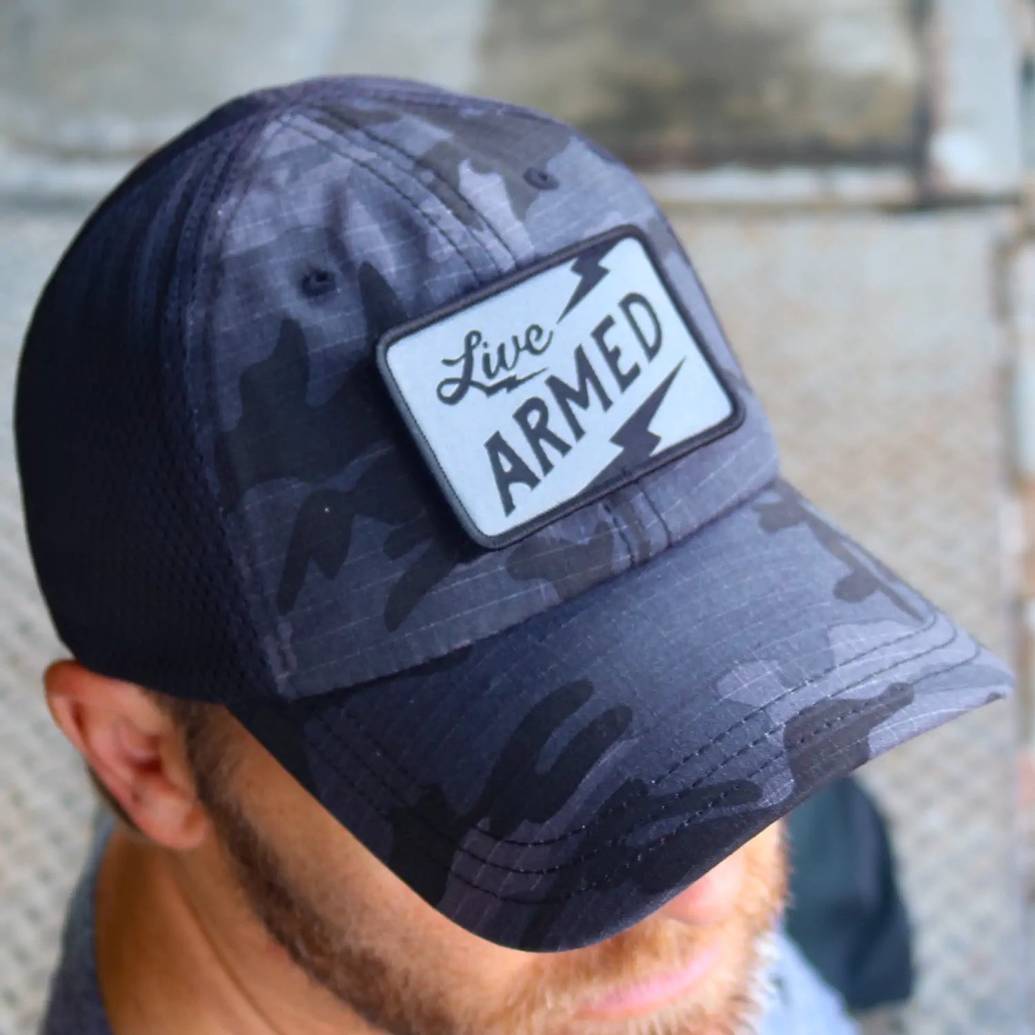Live Armed Operator Patch Hat – Includes Exclusive Live Armed Patch