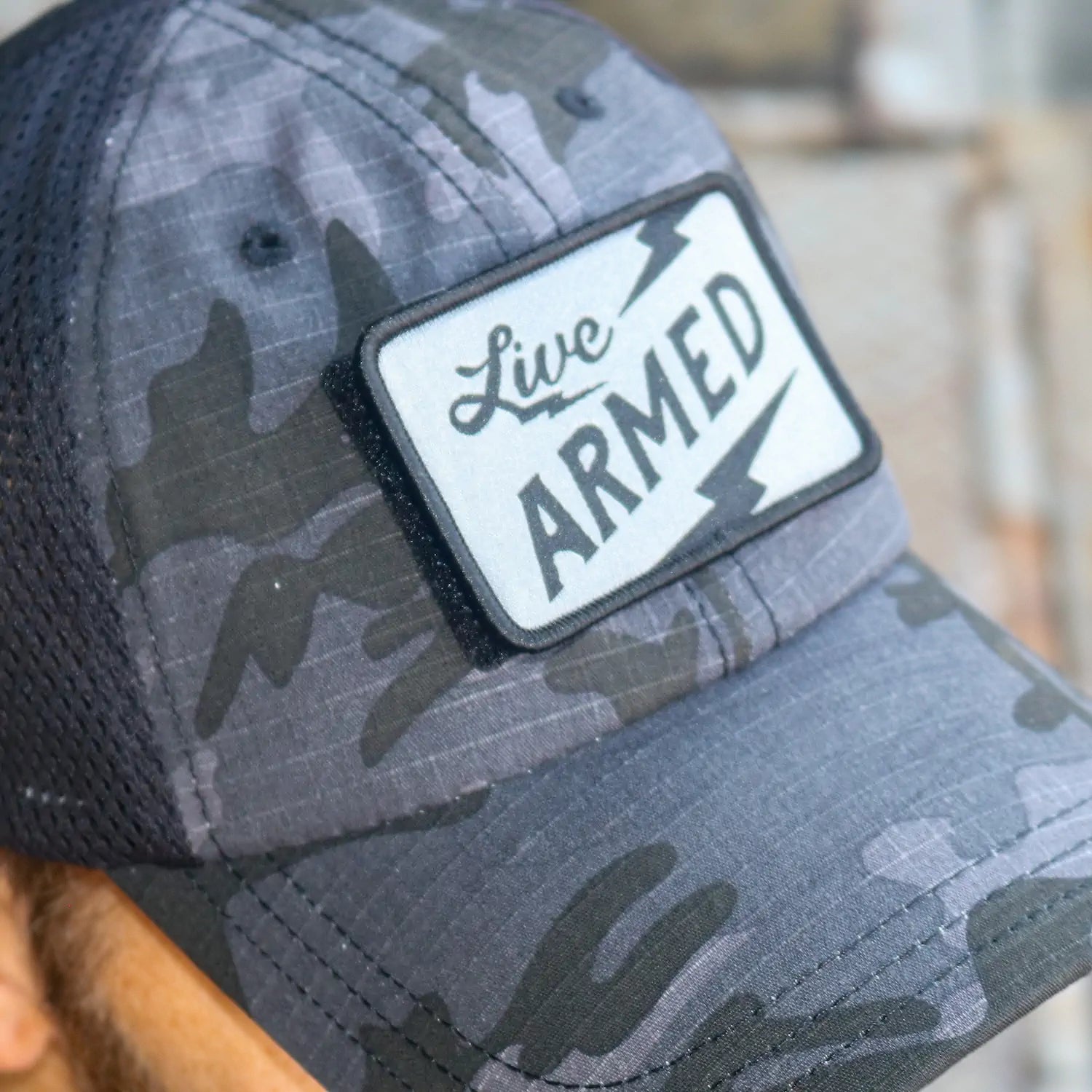 Live Armed Operator Patch Hat – Includes Exclusive Live Armed Patch