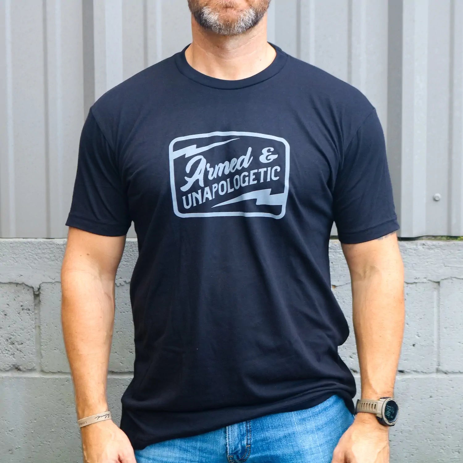 Men's Armed & Unapologetic Tee - Foundation Collection