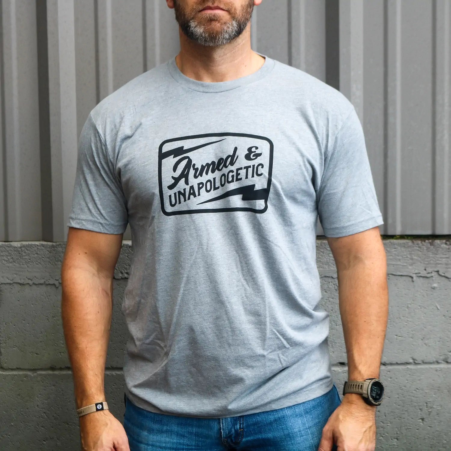 Men's Armed & Unapologetic Tee - Foundation Collection