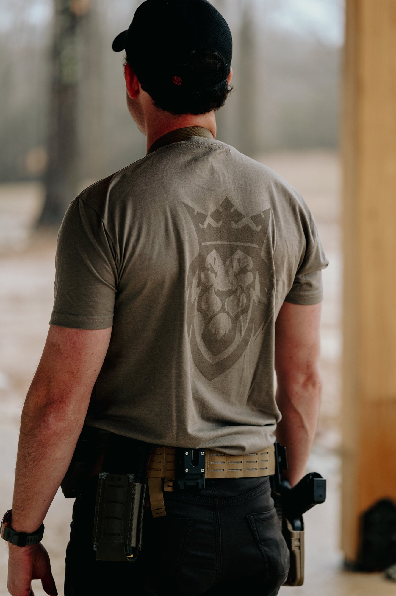 The Lion Series T-shirt The Lion Series T-shirt - Gray / S - Dangerous But Good