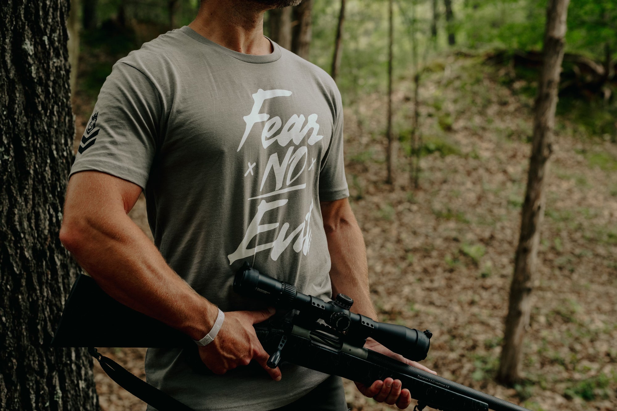 Fear No Evil T-Shirt Fear No Evil T-Shirt - Indigo Blue / Small - Dangerous But Good